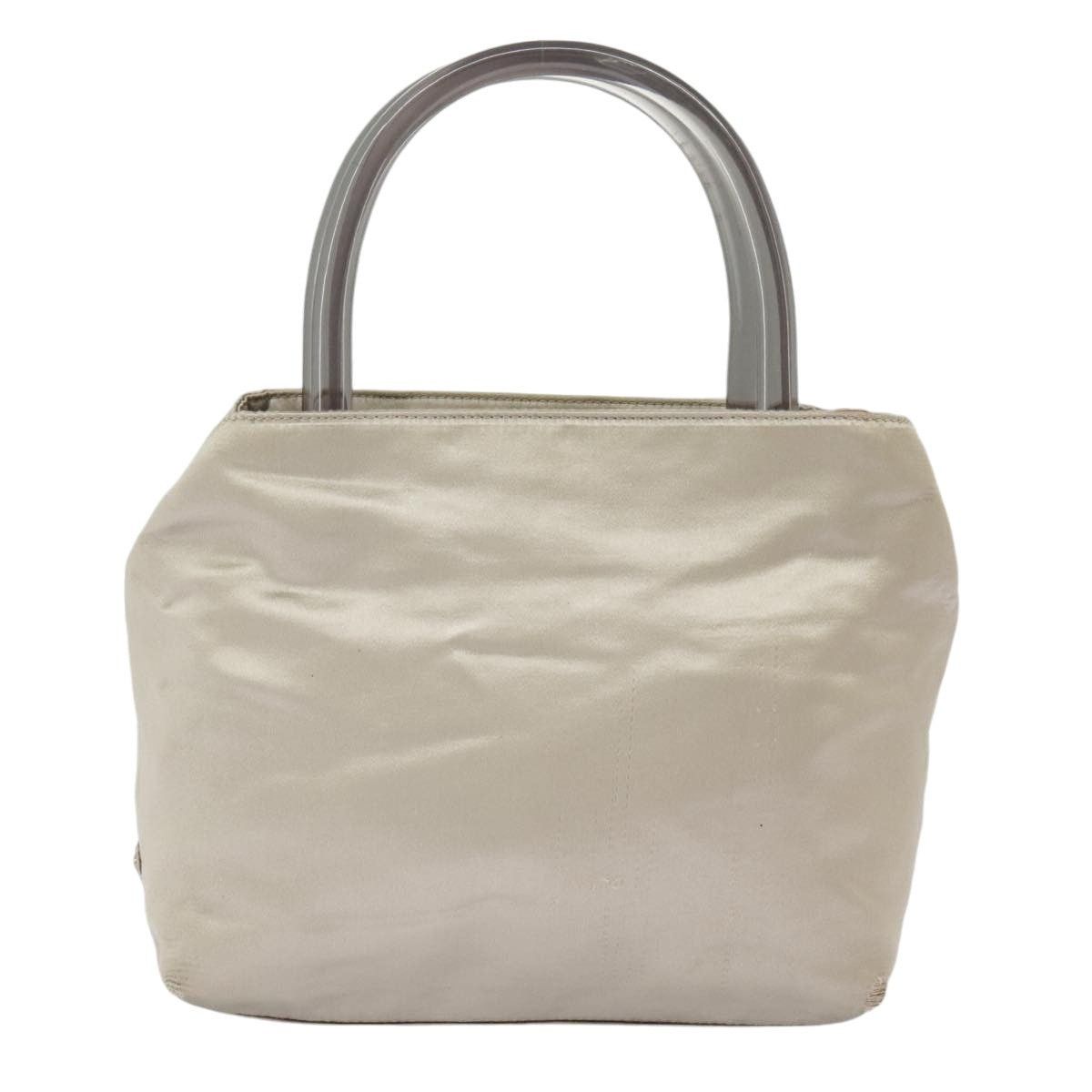 Prada PRADA Tote Bag Satin Plastic Silver Silver Size ONE SIZE - 13 Thumbnail