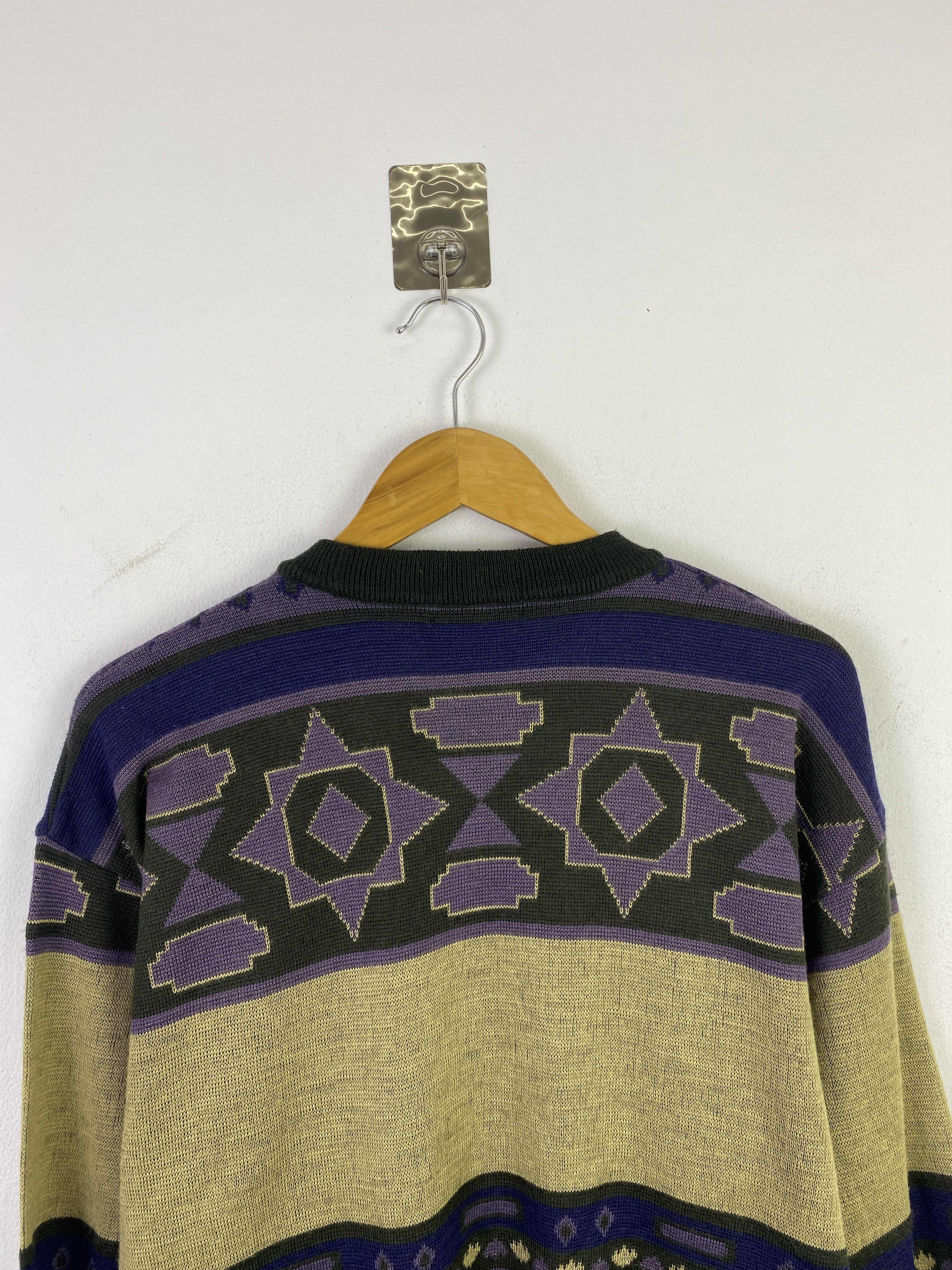 Japanese Brand Vintage Japanese Brand Native Knit Sweatshirt SH0338 Size US L / EU 52-54 / 3 - 4 Thumbnail