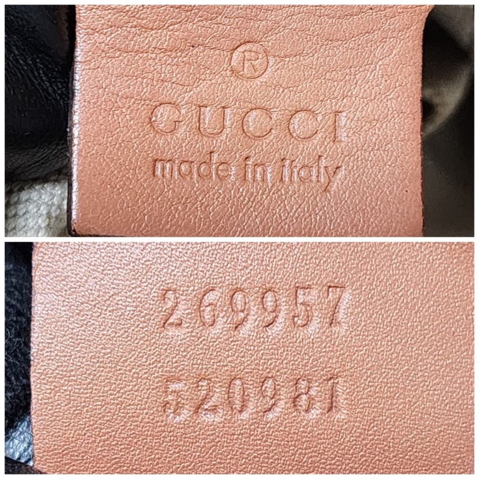 Gucci GUCCI Guccissima L Heart Bit Charm Top Handle Satchel Bag Pe Size ONE SIZE - 2 Thumbnail