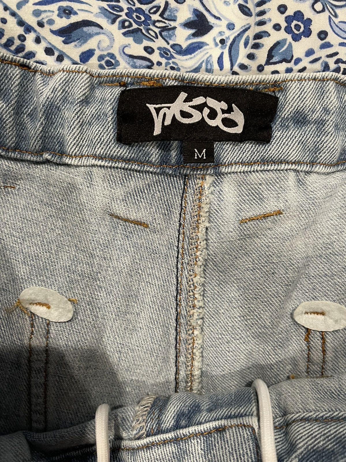 Other WearWojo Ice Blue Denim Jorts Size US 32 / EU 48 - 7 Thumbnail