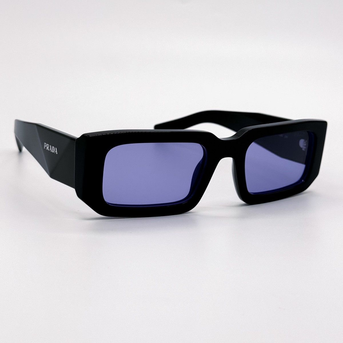 Prada NEW PRADA SPR 06Y 02Z01O SQUARE BLACK PR 06YZ SUNGLASSES Size ONE SIZE - 5 Thumbnail
