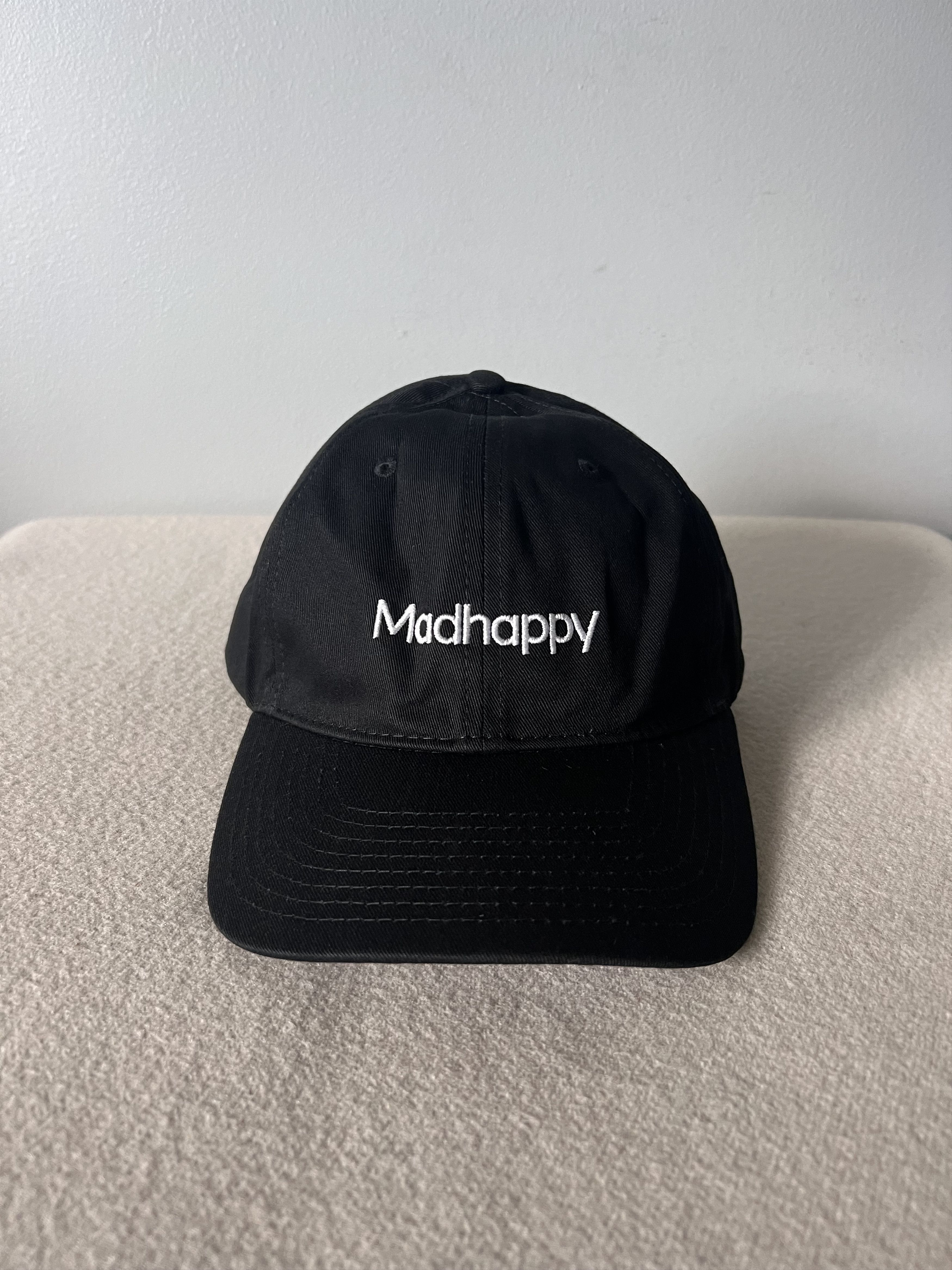 Madhappy Madhappy Logo Dad Hat in Black Size ONE SIZE - 1 Thumbnail
