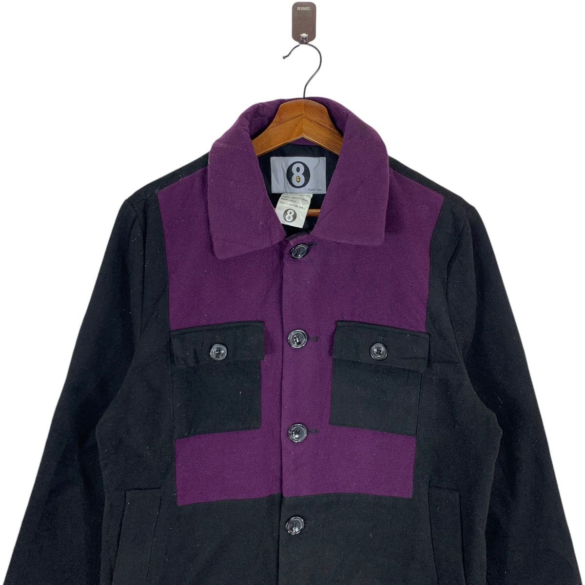 Japanese Brand × Vintage VINTAGE EIGHT GUYS FOREVER PATCH WORK BUTTON JACKET Size US M / EU 48-50 / 2 - 4 Thumbnail