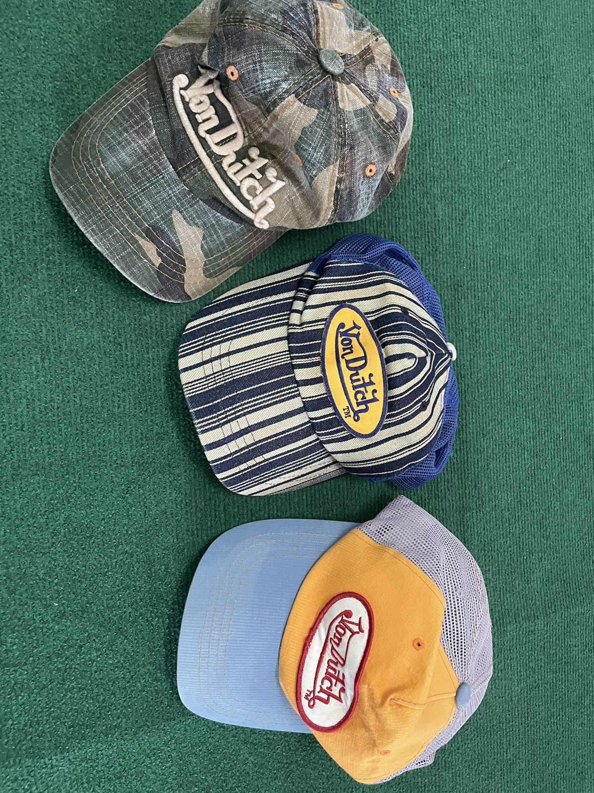 Von Dutch Vintage Von Dutch Combo Lot Hats Size ONE SIZE - 2 Thumbnail