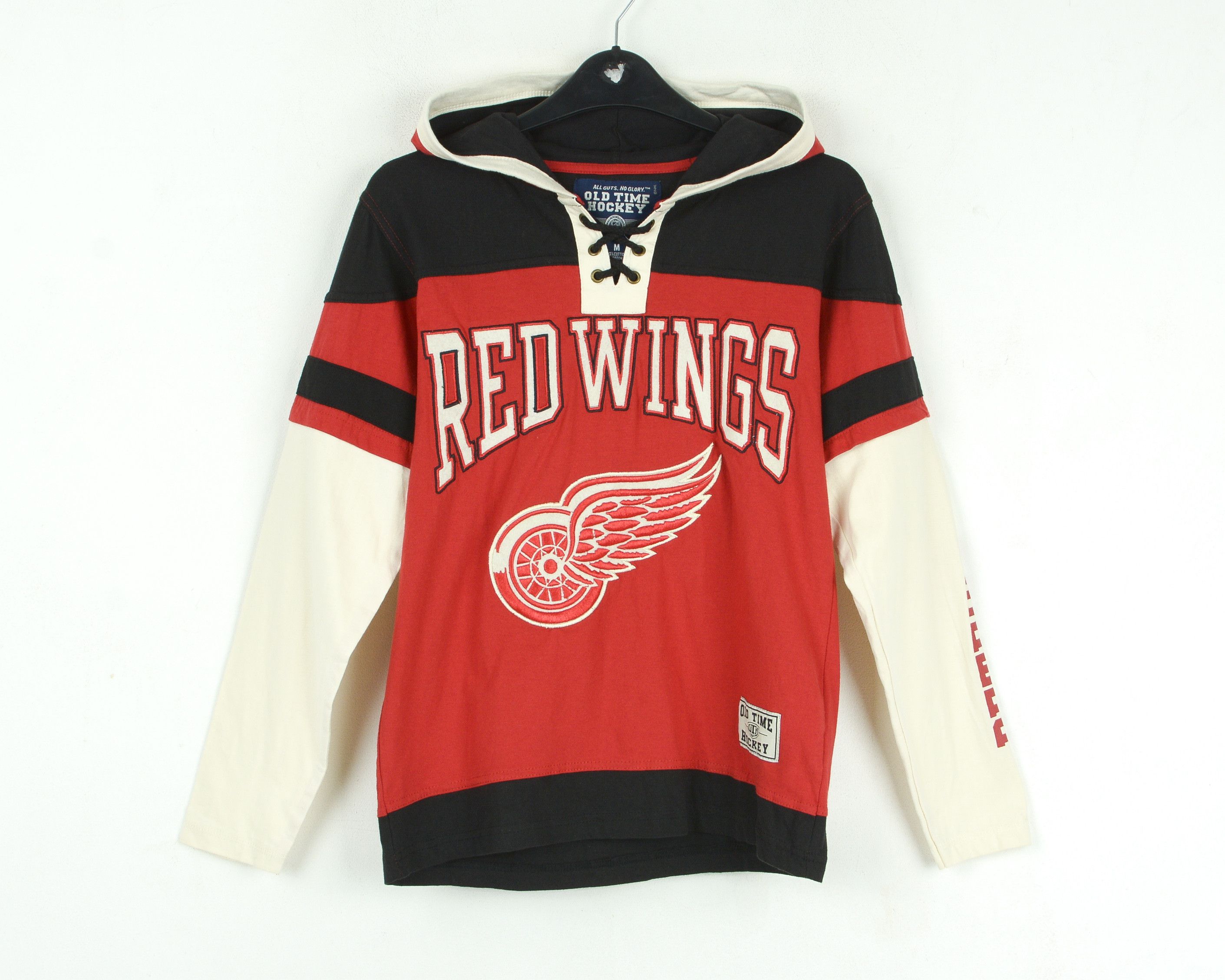NHL Detroit Red Wings Kids Youth M Long Sleeved Jersey Shirt Top Size US XXS / EU 40 - 1 Thumbnail