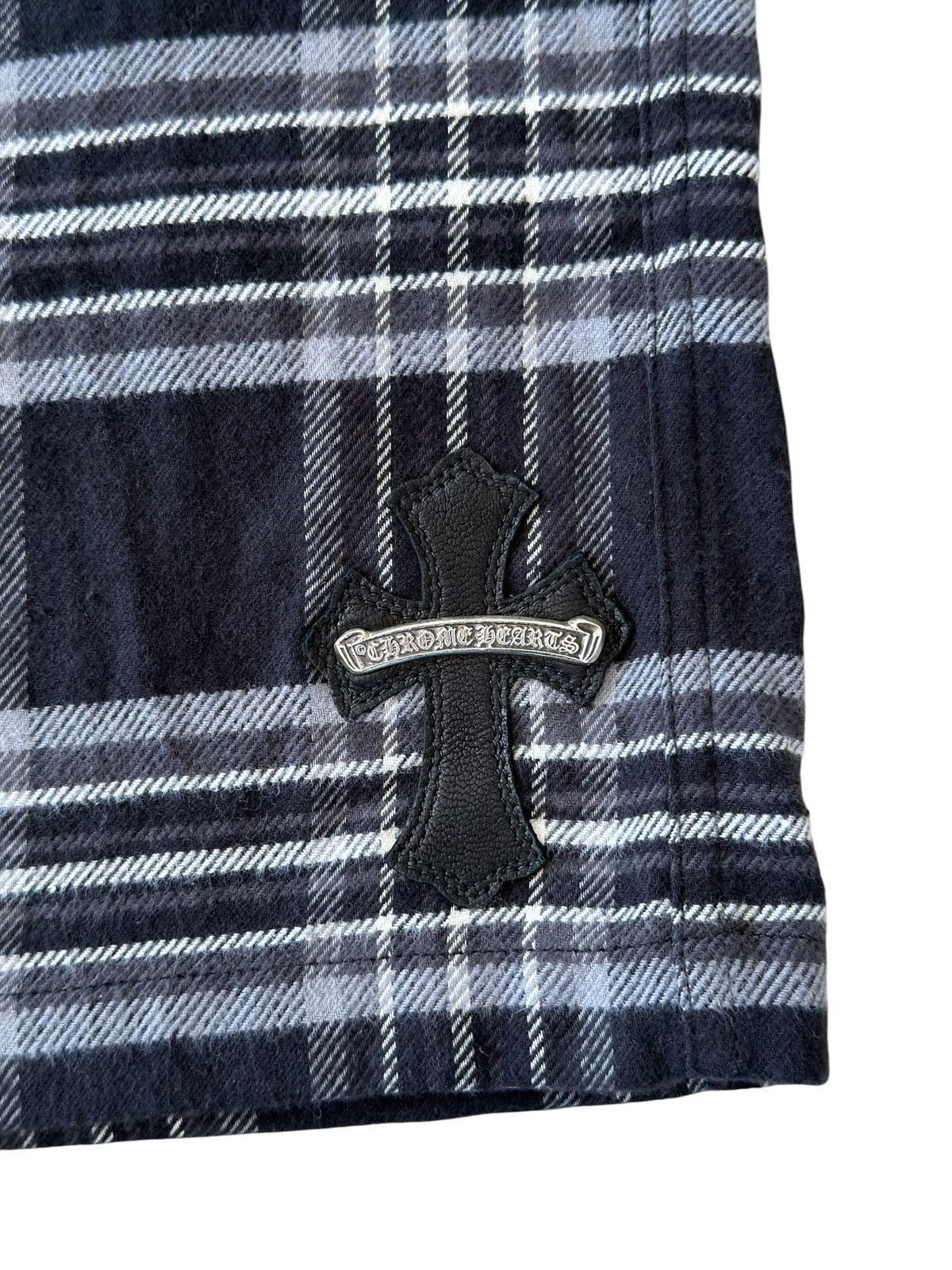 Chrome Hearts Chrome Hearts ‘After School’ Plaid Flannel Long Shorts Size US 32 / EU 48 - 5 Thumbnail
