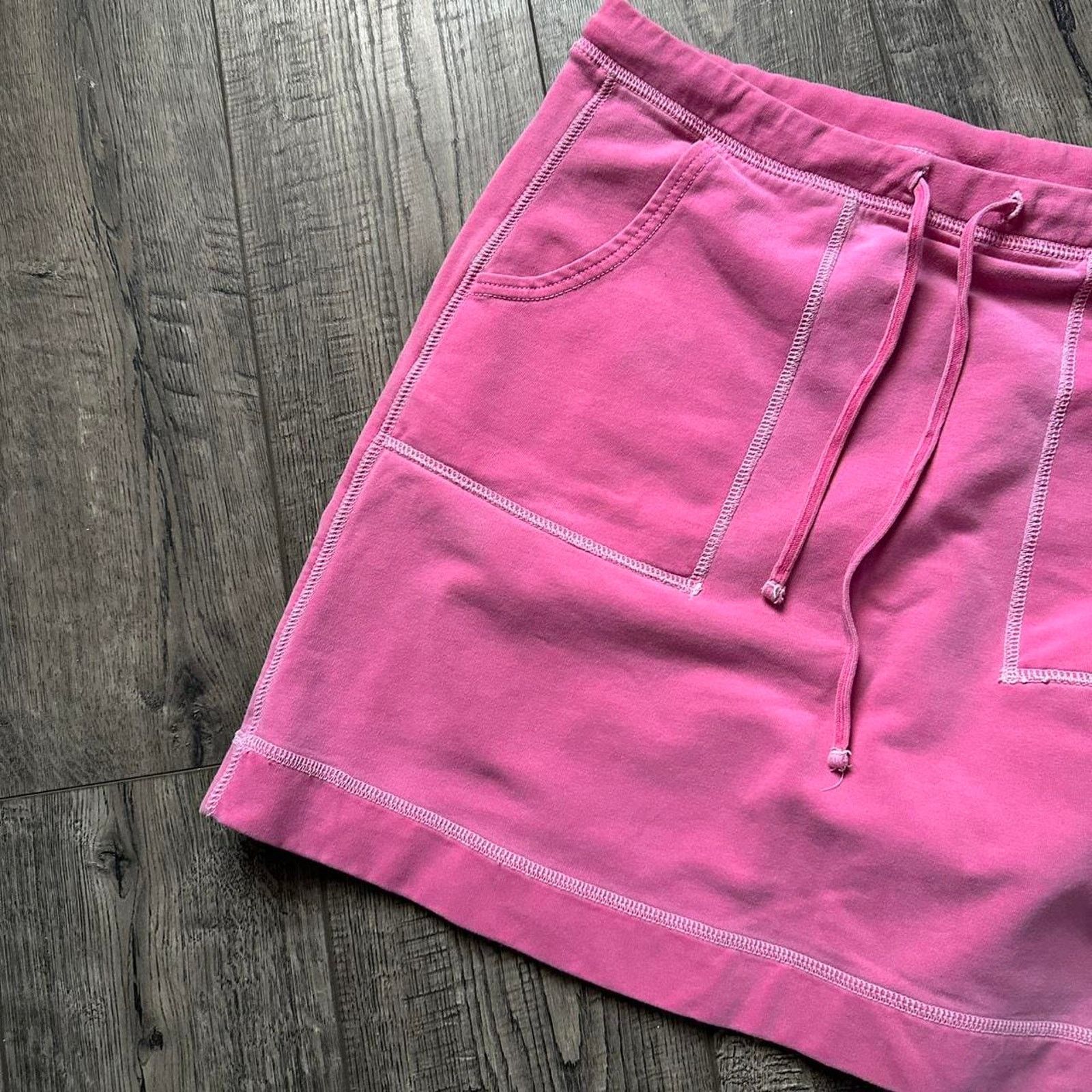 Gap × Vintage Vintage Y2K 00s Gap Pink Cotton Mini Sporty Tennis Skirt Size 28" / US 6 / IT 42 - 3 Thumbnail