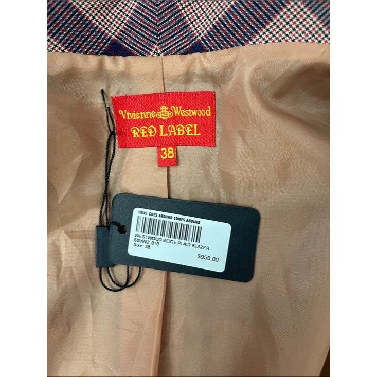 Vivienne Westwood VTG Vivienne Westwood Red Label Plaid Double Breasted Square Size XS / US 0-2 / IT 36-38 - 10 Thumbnail
