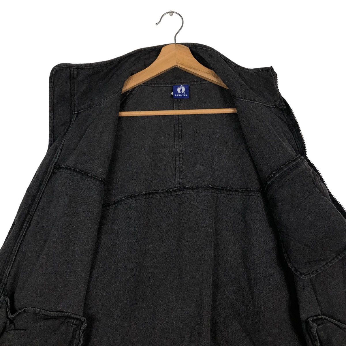 Hysteric Glamour 🔥Vintage Chore Biker Jacket Hang Ten Japan Cargo Pocket Size US M / EU 48-50 / 2 - 14 Thumbnail