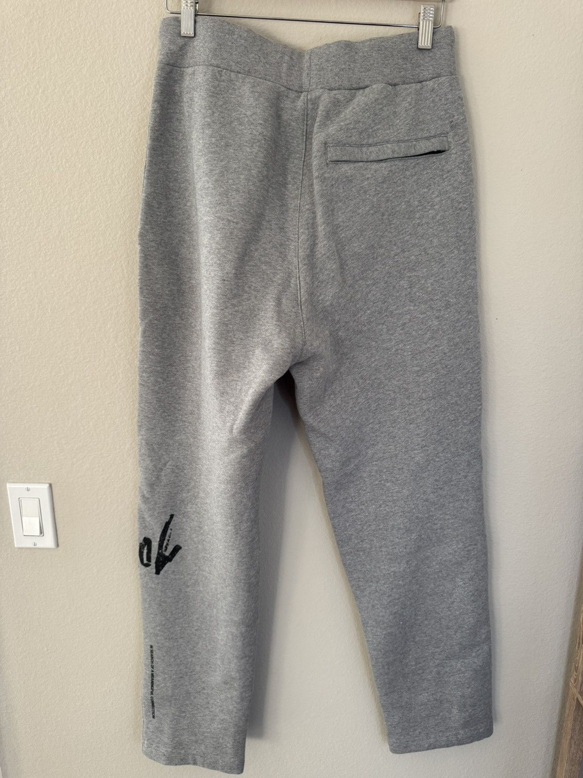 1017 ALYX 9SM Script Sweatpants Size US 32 / EU 48 - 6 Thumbnail