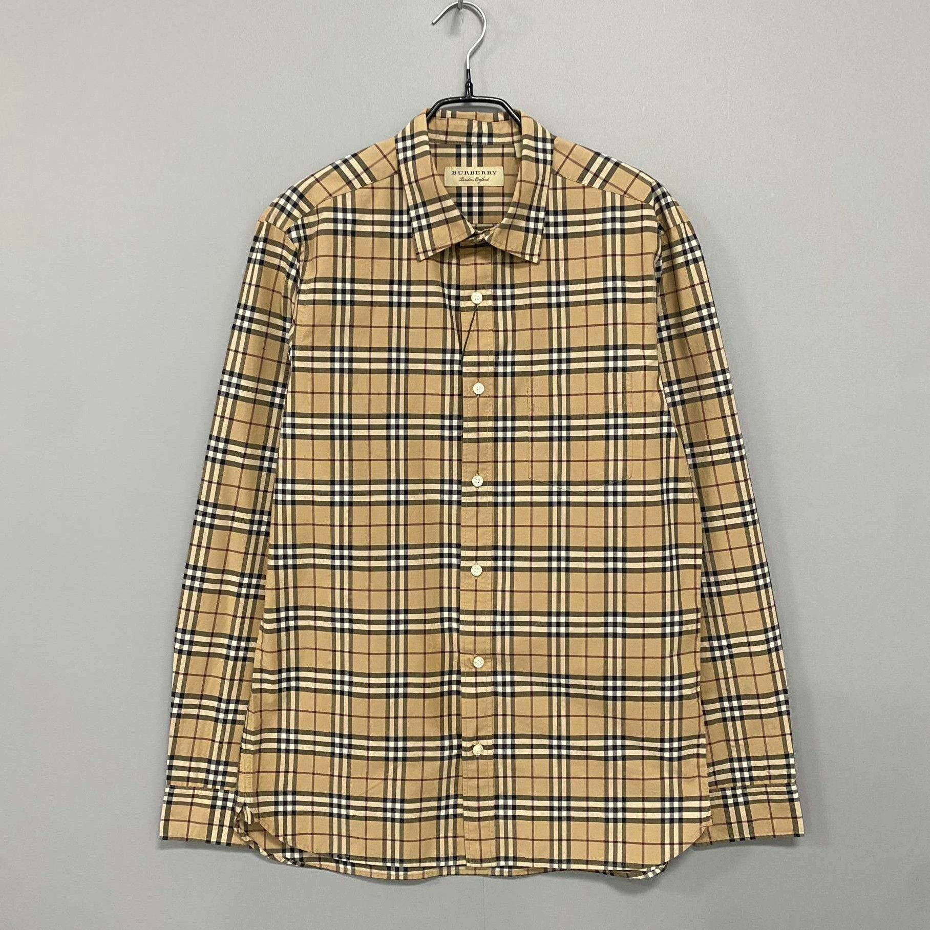 Burberry Burberry Plaid Shirt m Men Size US M / EU 48-50 / 2 - 1 Thumbnail
