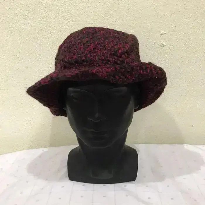 Japanese Brand Japanese Brand Knit Bucket Hat Size ONE SIZE - 3 Thumbnail