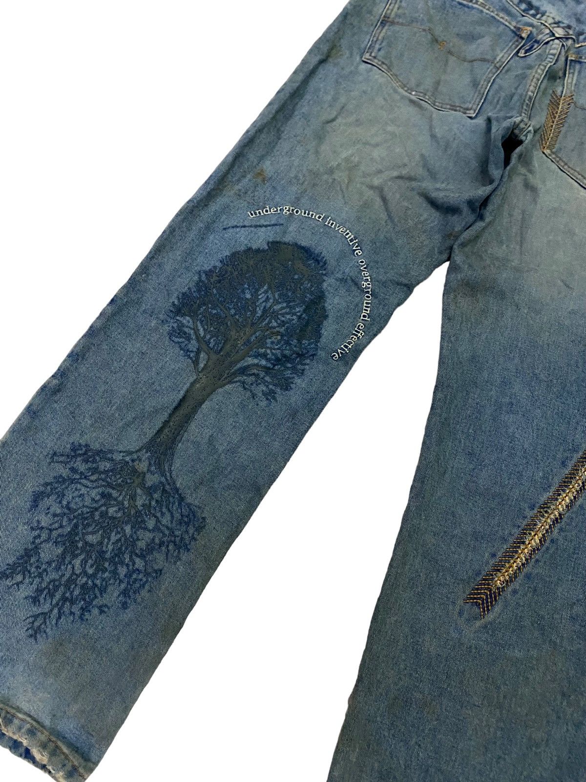 Japanese Brand × LRG × Vintage Vintage Japanese Lrg Art Denim Size US 31 - 5 Thumbnail