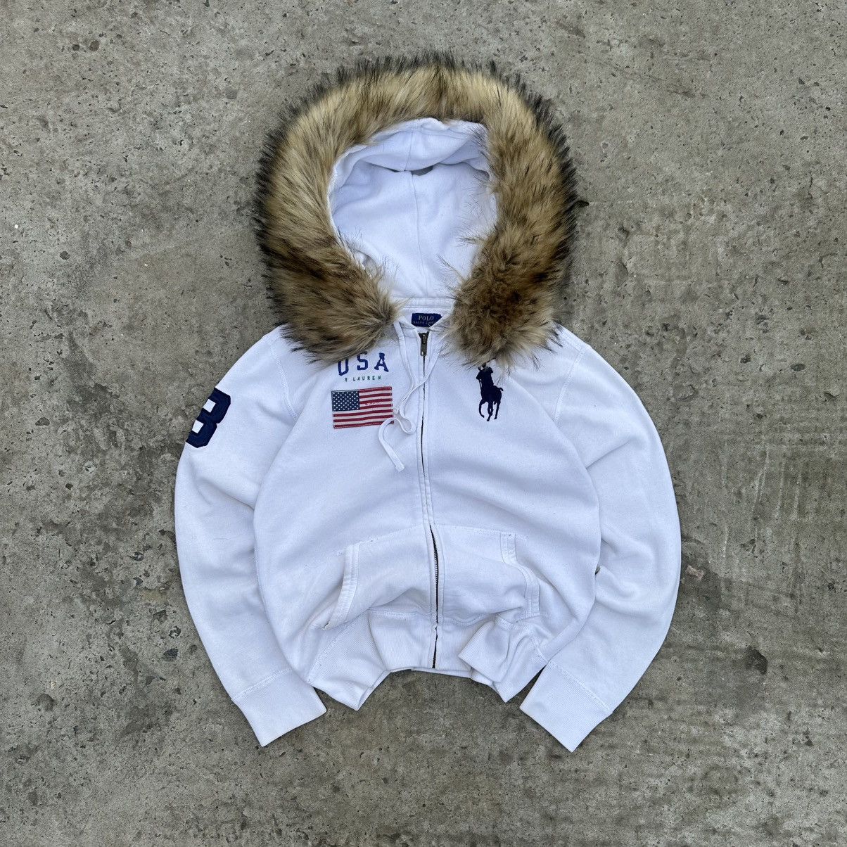 Y/Project Vintage Women’s Polo Ralph Lauren Zip Hoodie Custom Size S Size S / US 4 / IT 40 - 1 Thumbnail