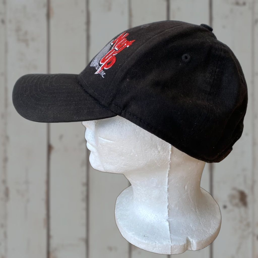 New Era VINTAGE Nut Up Industries Inc Strapback Hat 9FORTY New Era Black One Size Size ONE SIZE - 1 Thumbnail