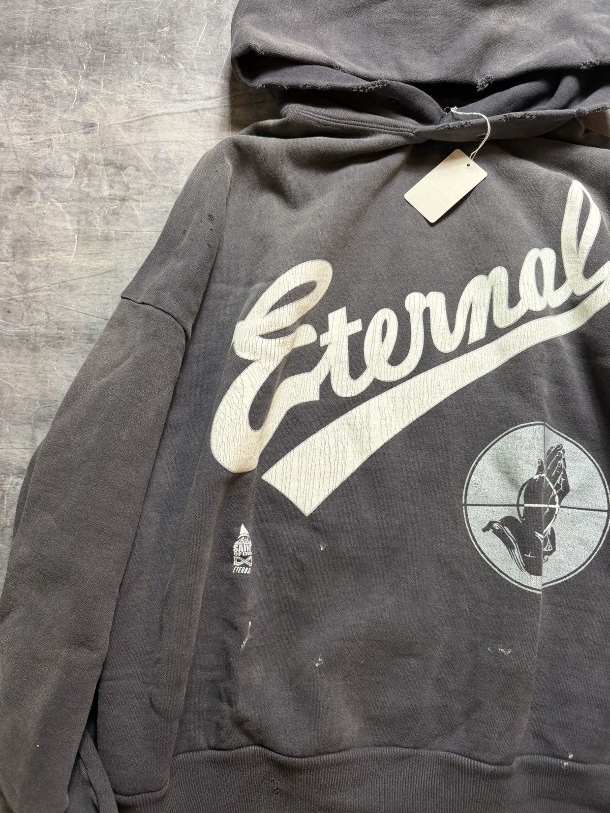 Fear of God × Saint Michael Saint Michael Fear of God Eternal Hoodie Size US XL / EU 56 / 4 - 2 Thumbnail