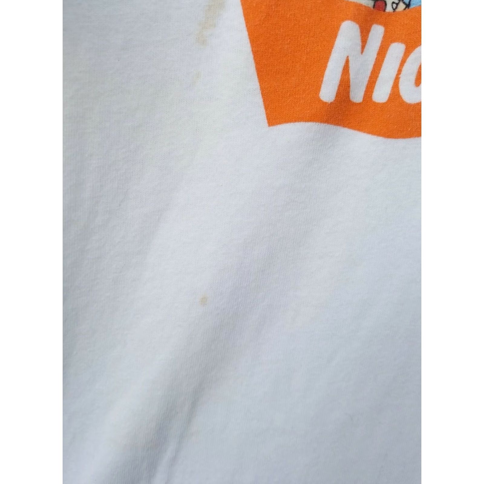 Lee VINTAGE 90s Nickelodeon DOUG REN STIMPY RUGRATS MONSTERS Shirt Small Shirt Mens Small White 90s Mens Size US S / EU 44-46 / 1 - 6 Thumbnail