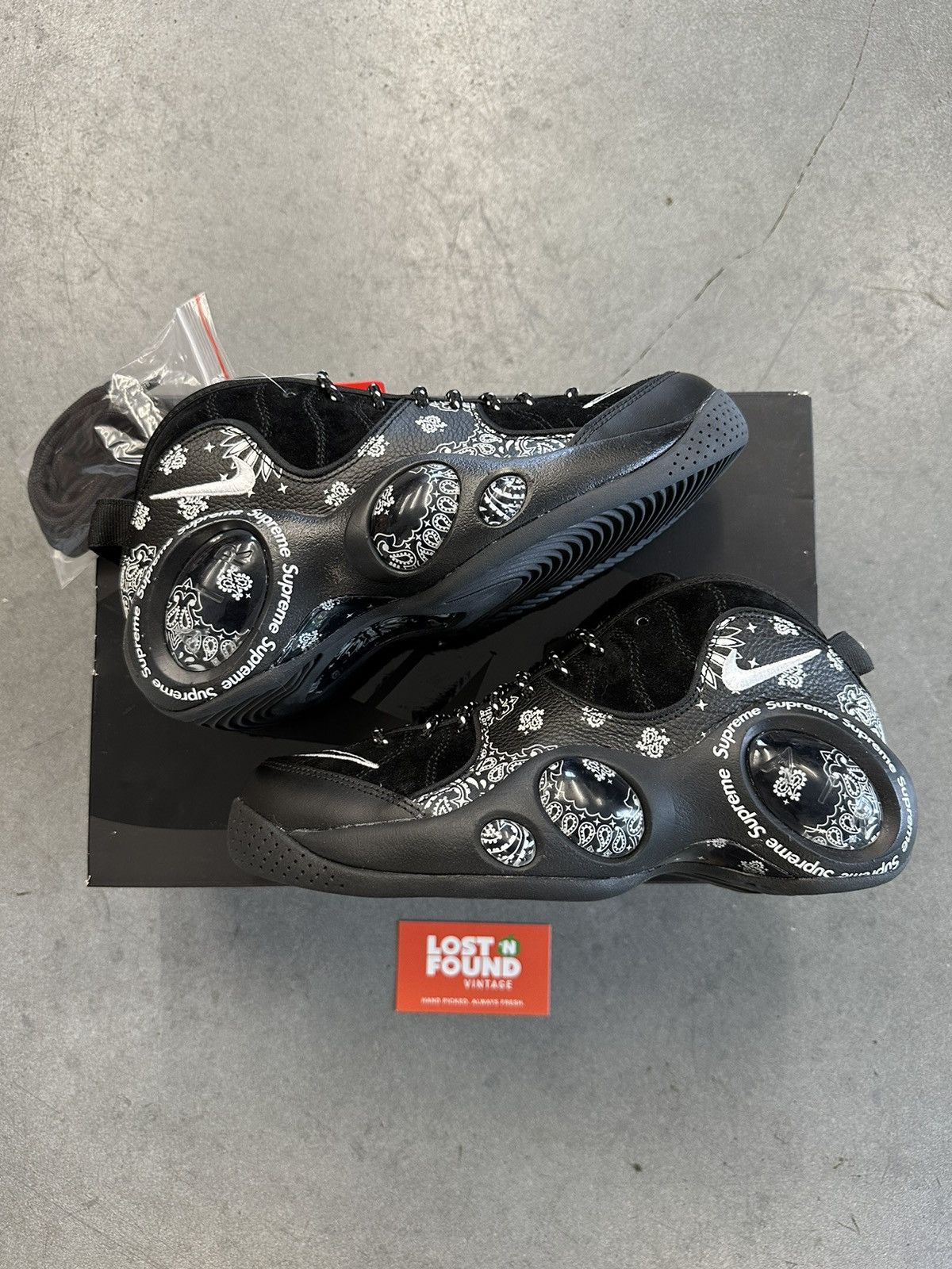2022 Nike Air Zoom Flight 95 SP Supreme Black