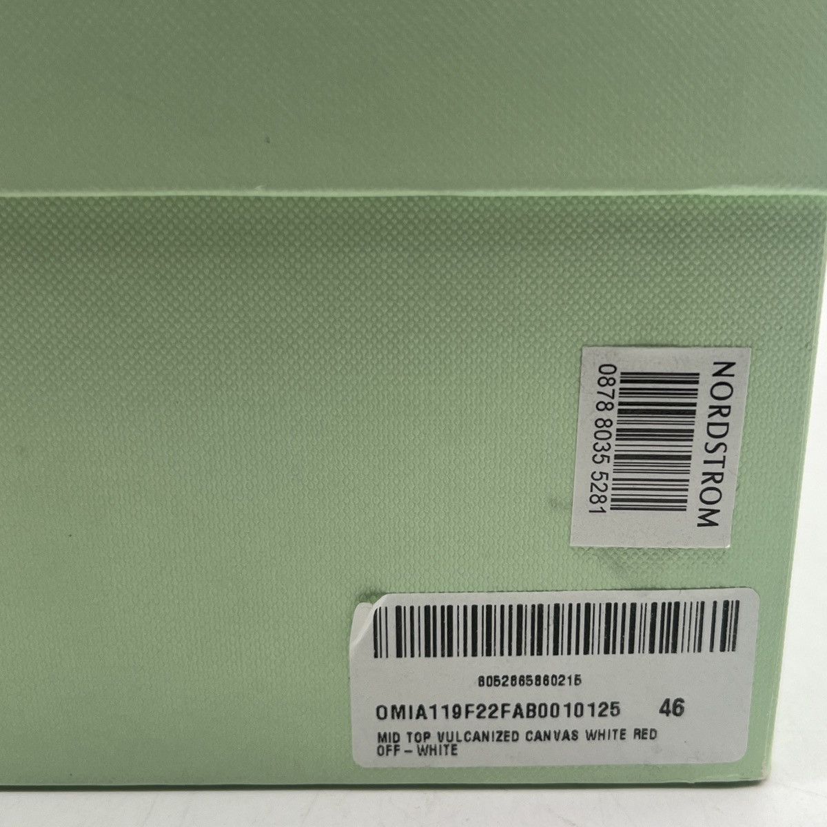 Off-White Off white vulc sneaker mid white burgundy Size US 12 / EU 45 - 8 Thumbnail