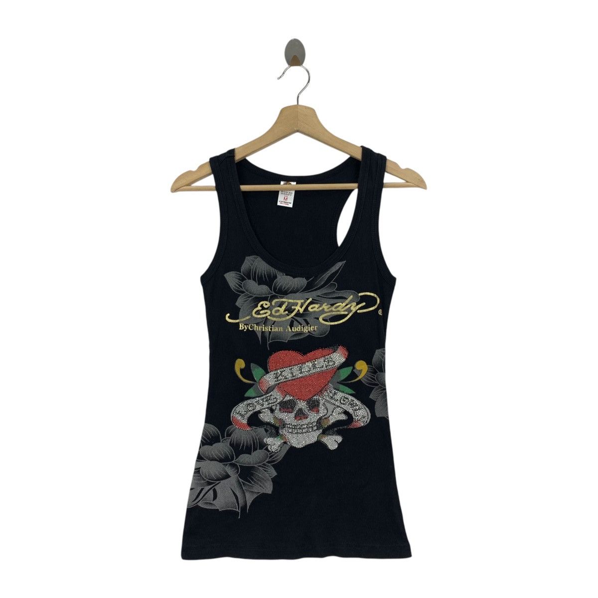Christian Audigier × Ed Hardy ED HARDY by CHRISTIAN AUDIGIER tank top sleeve less tee Size US M / EU 48-50 / 2 - 1 Thumbnail