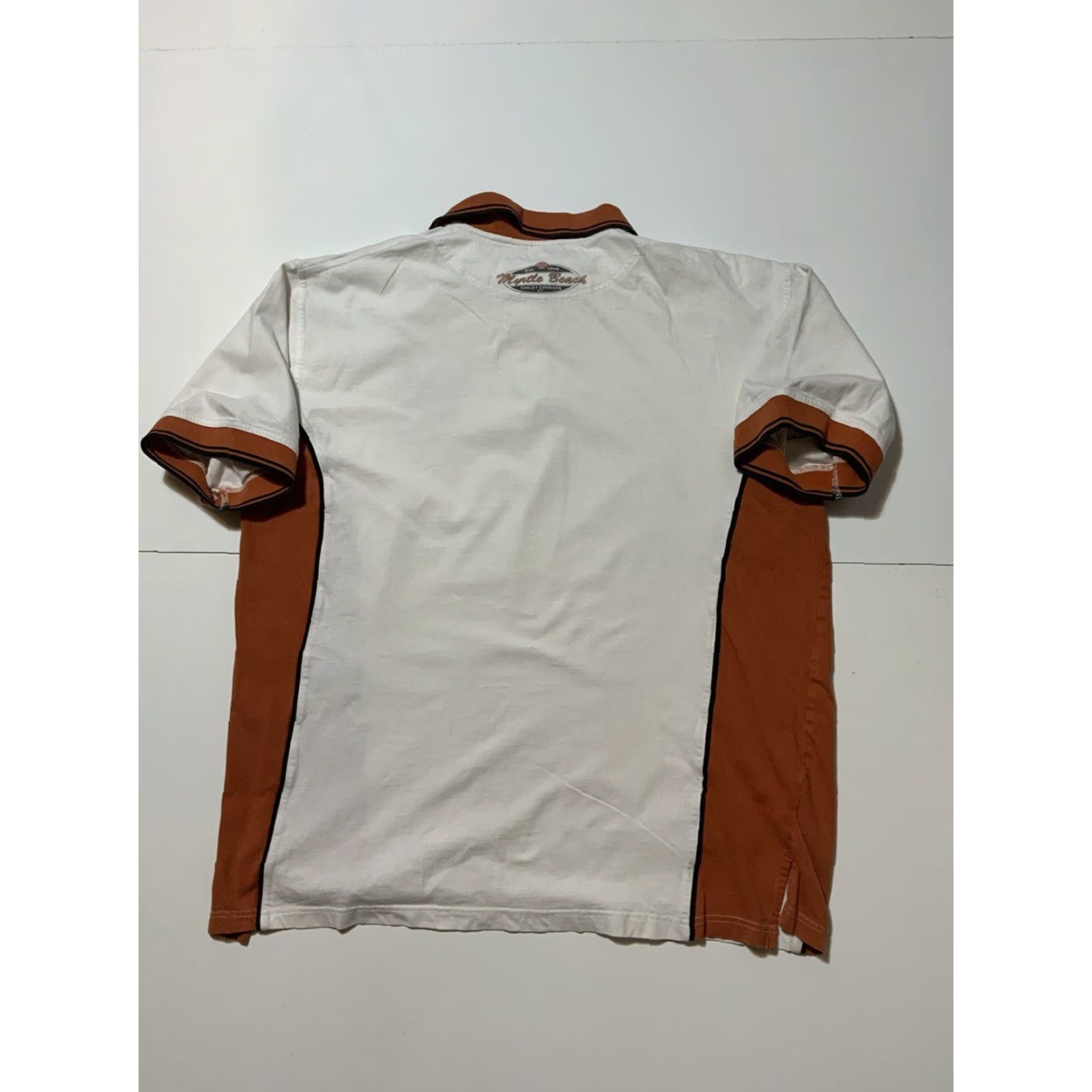 Harley Davidson Harley-Davidson Polo Shirt Sz.L Biker Myrtle Beach Motorcycles Eagle 2007 Collared Shirt Multicolor Mens Size US L / EU 52-54 / 3 - 3 Thumbnail