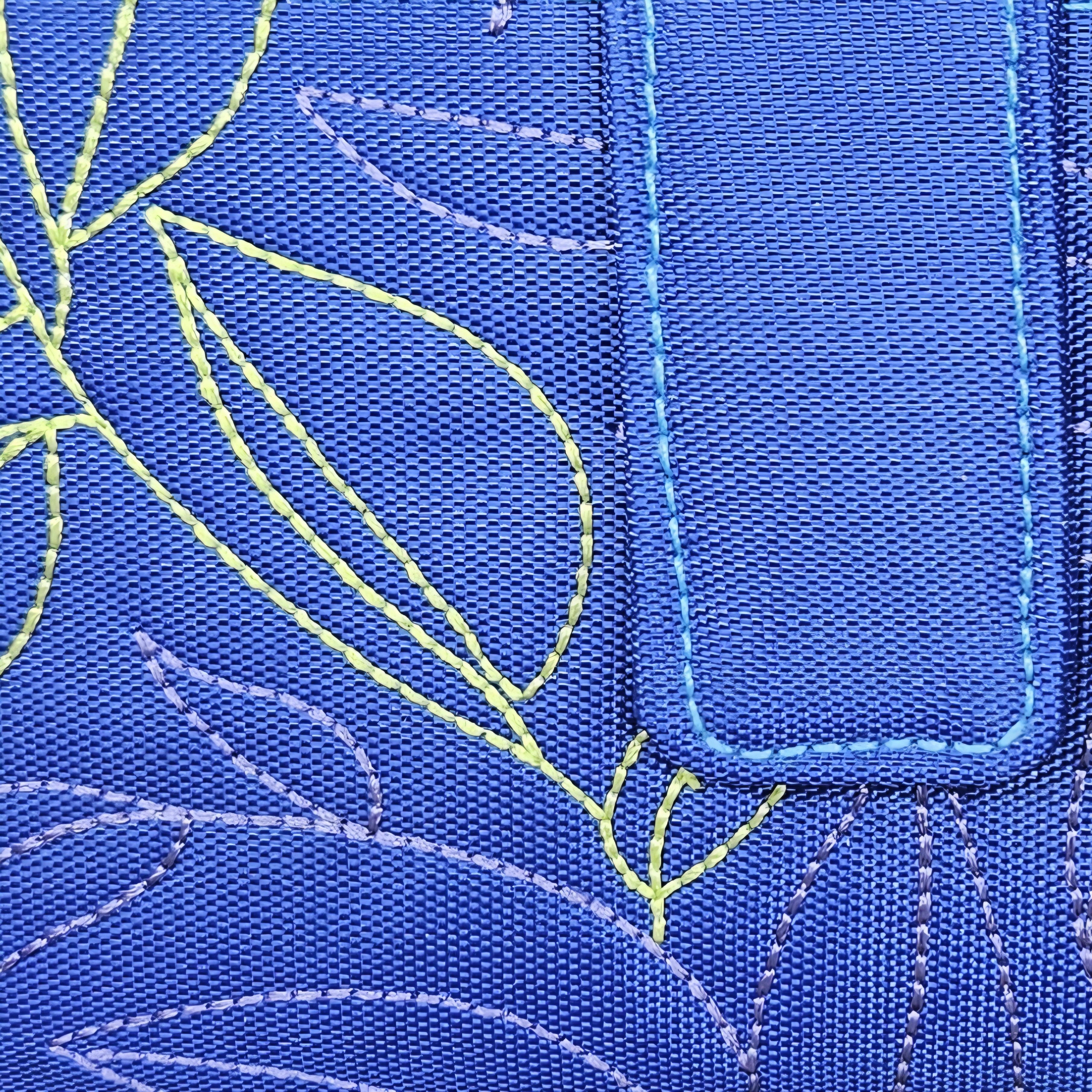 Other Travelon 5.5x3.5" RFID Bi-Fold Wallet Indigo Blue Floral Size ONE SIZE - 6 Thumbnail