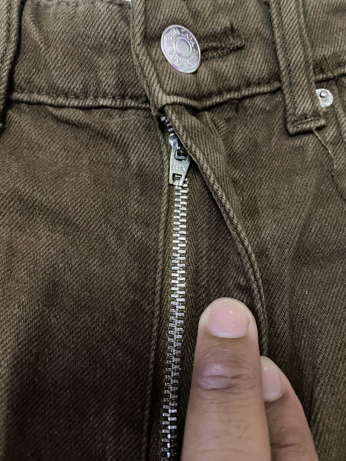 Zara Women Denim ZARA Size 25" / US 0 / IT 36 - 4 Thumbnail