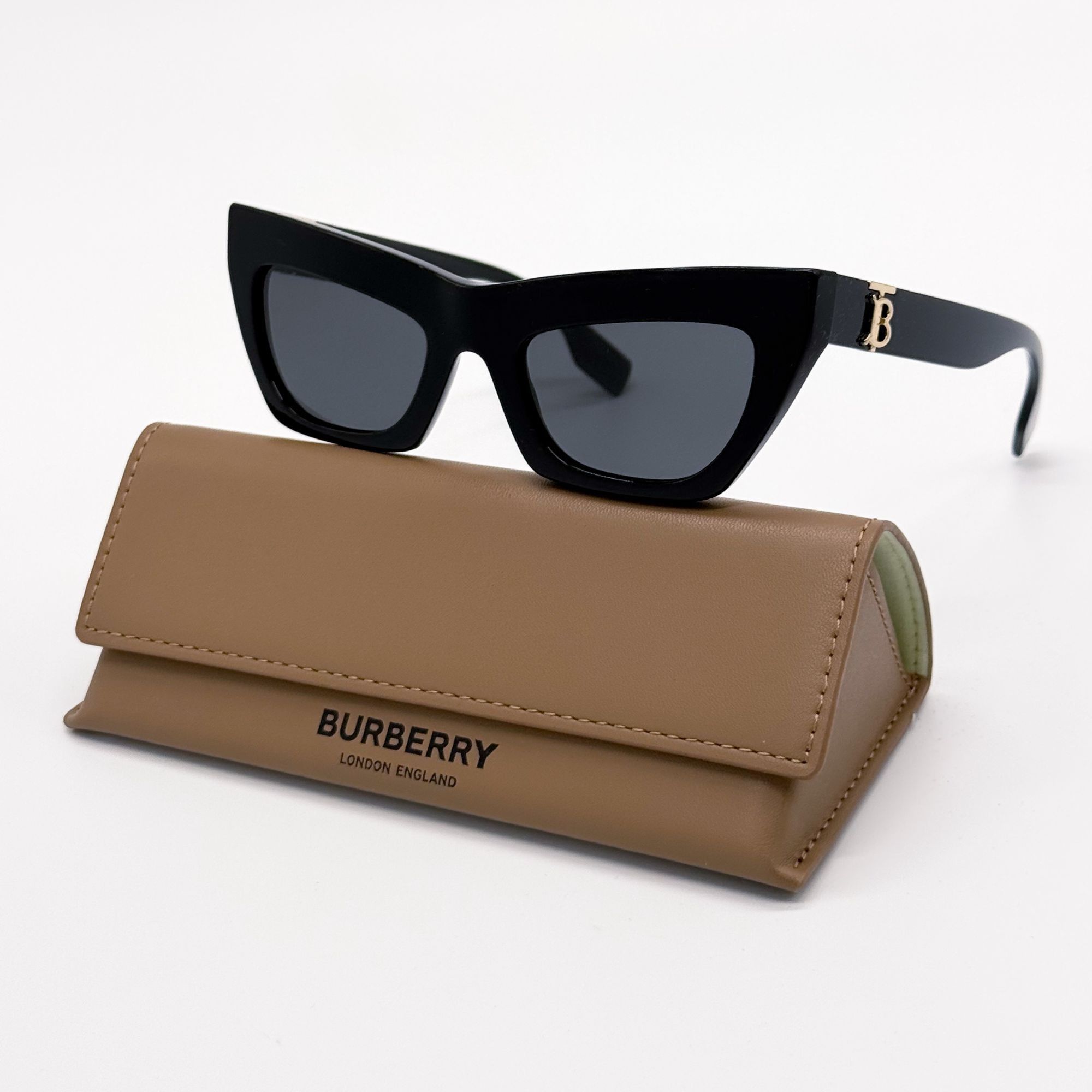 Burberry NEW BURBERRY SUNGLASSES BLACK WOMEN BE4405 3001/87 BURBERRY Size ONE SIZE - 1 Thumbnail