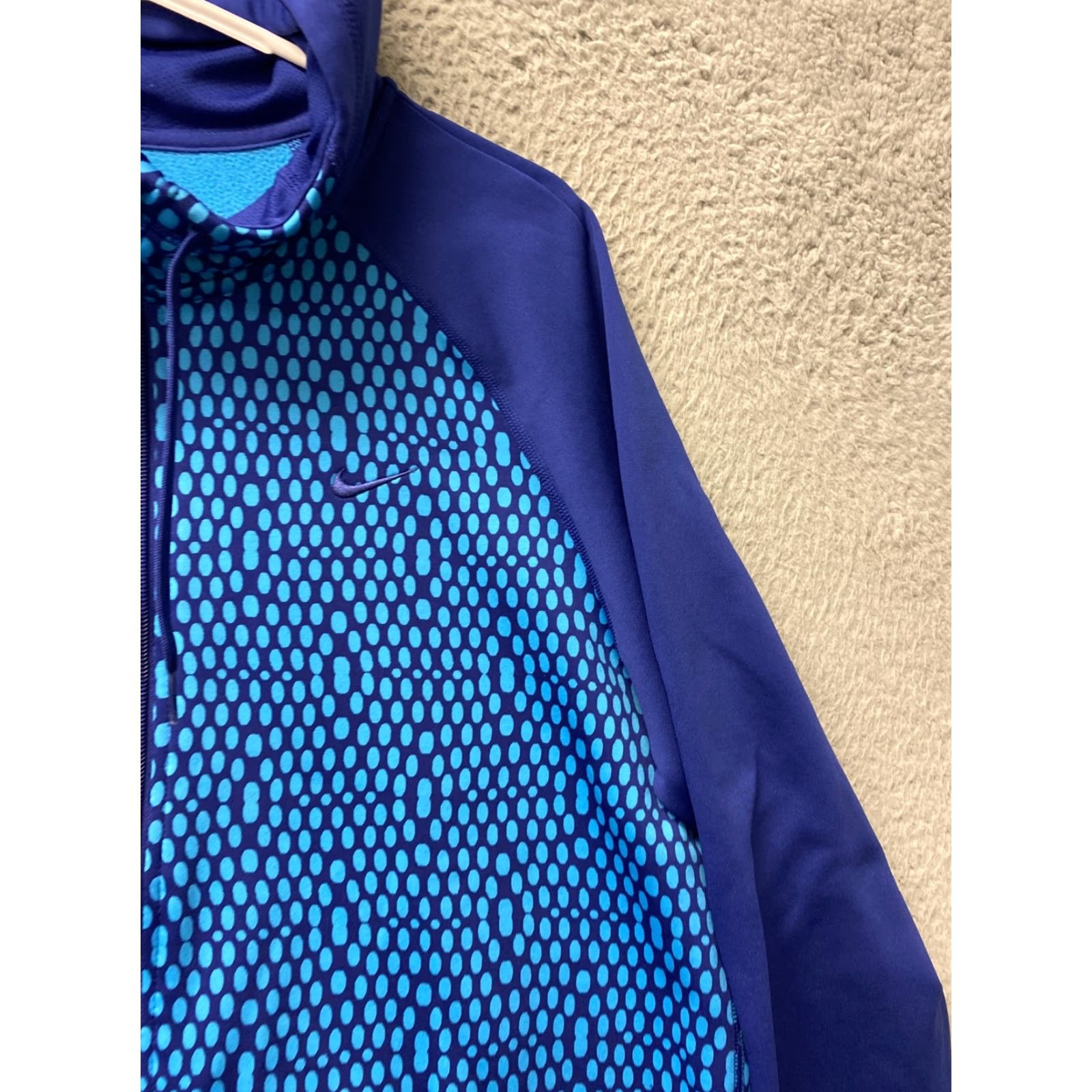 Nike NIKE WOMEN'S HOODIE ZIP HOODIE SWEATSHIRT BLUE FIT /47-80 FULL ZIP ALL TIME ACTIVEWEAR WOMEN'S LARGE L REGULAR Size L / US 10 / IT 46 - 7 Thumbnail