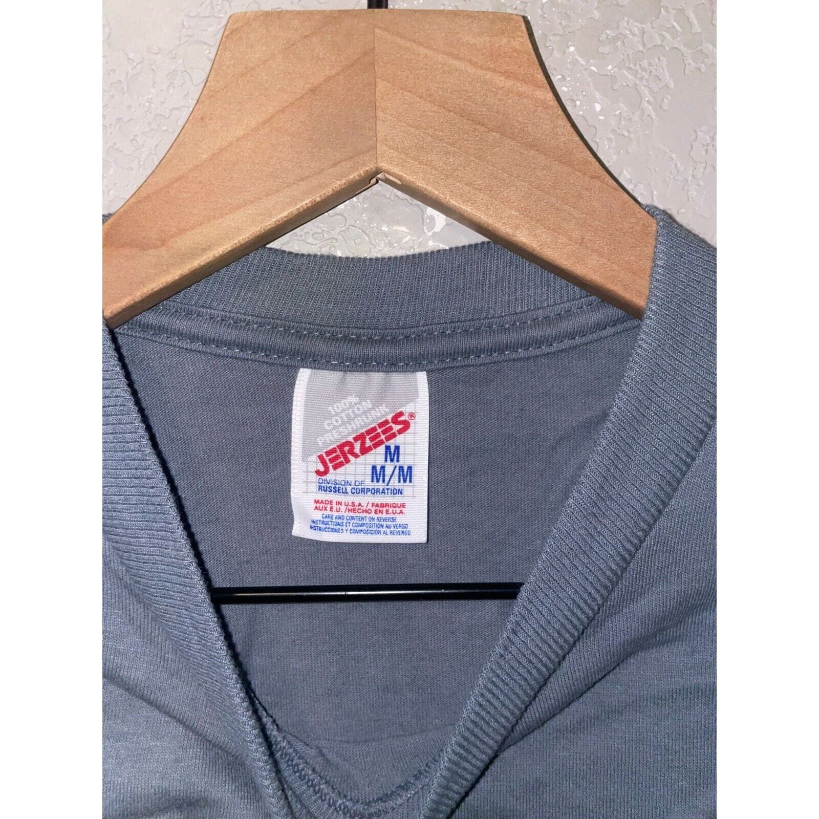 Jerzees Vintage Santa Fe Shirt NM New Mexico Stained STAIN Tee 90s M Size US M / EU 48-50 / 2 - 4 Thumbnail