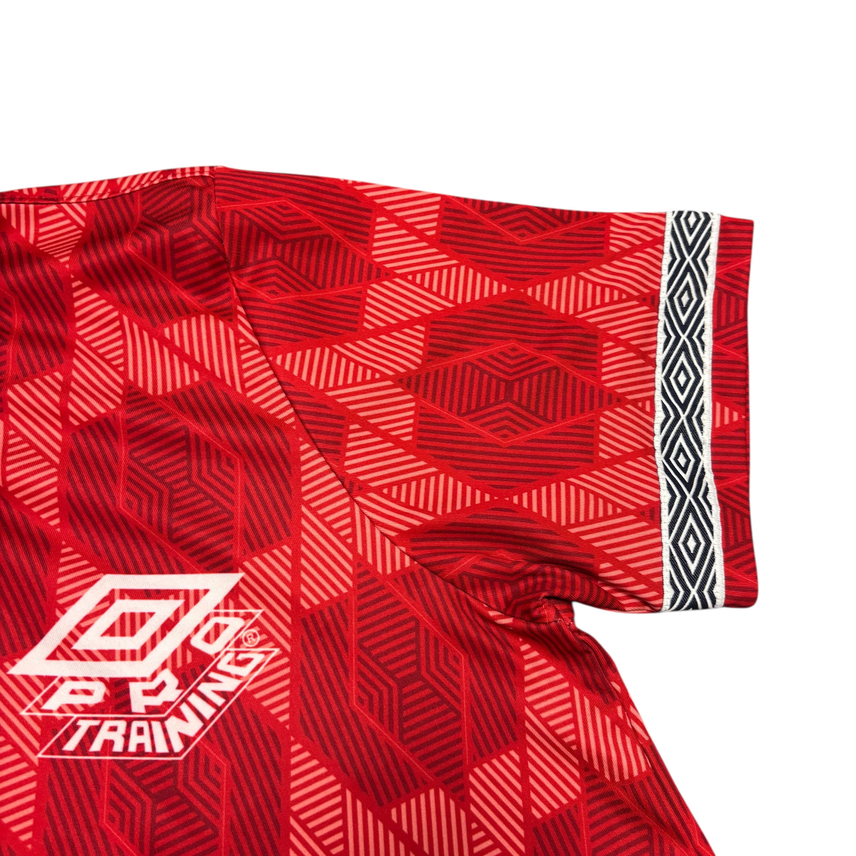 Umbro Umbro Pro Training T Shirt Away Kit Football Soccer Jersey Size US M / EU 48-50 / 2 - 7 Thumbnail