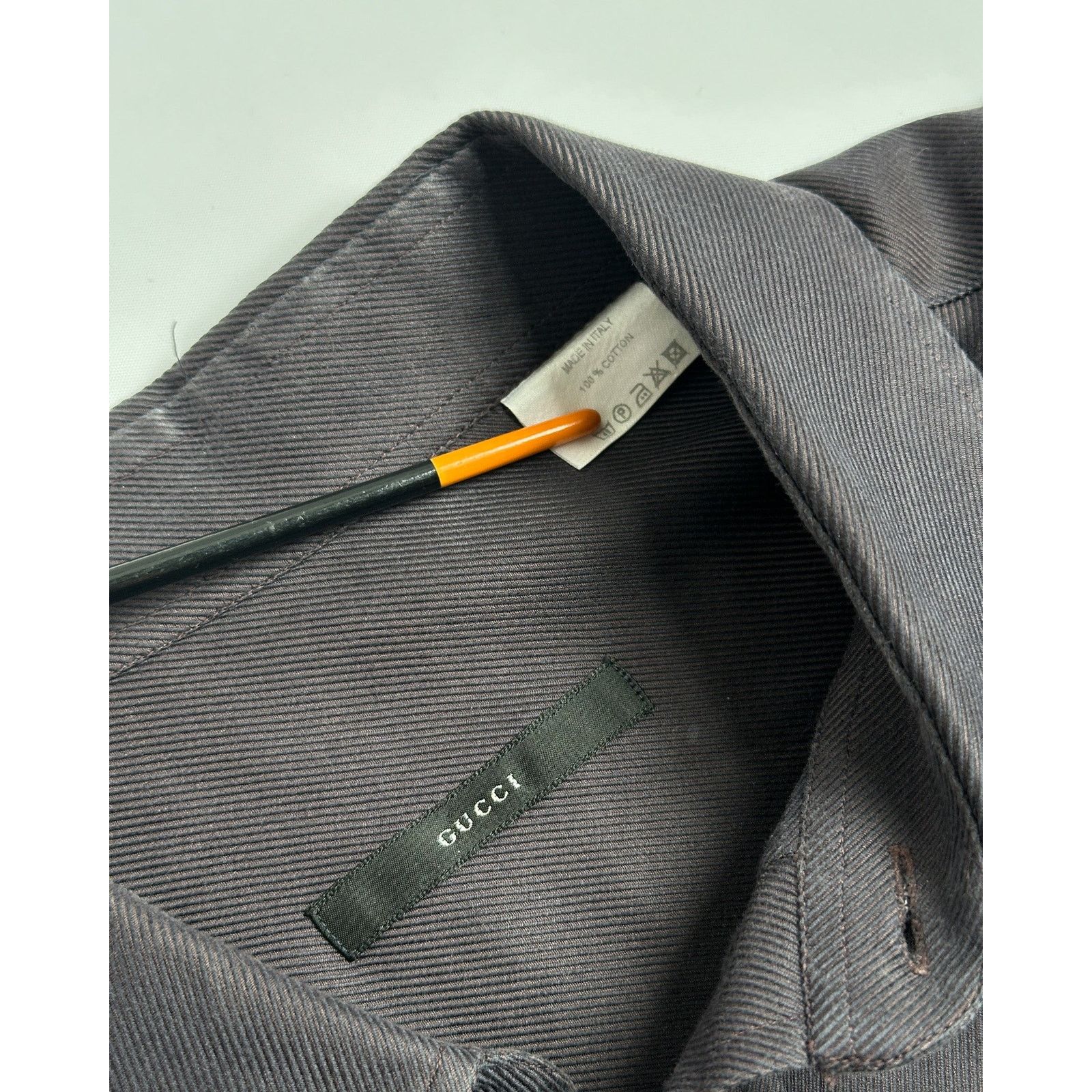 Gucci Gucci by Tom Ford Iridescent Button Up Shirt Size US XL / EU 56 / 4 - 3 Thumbnail