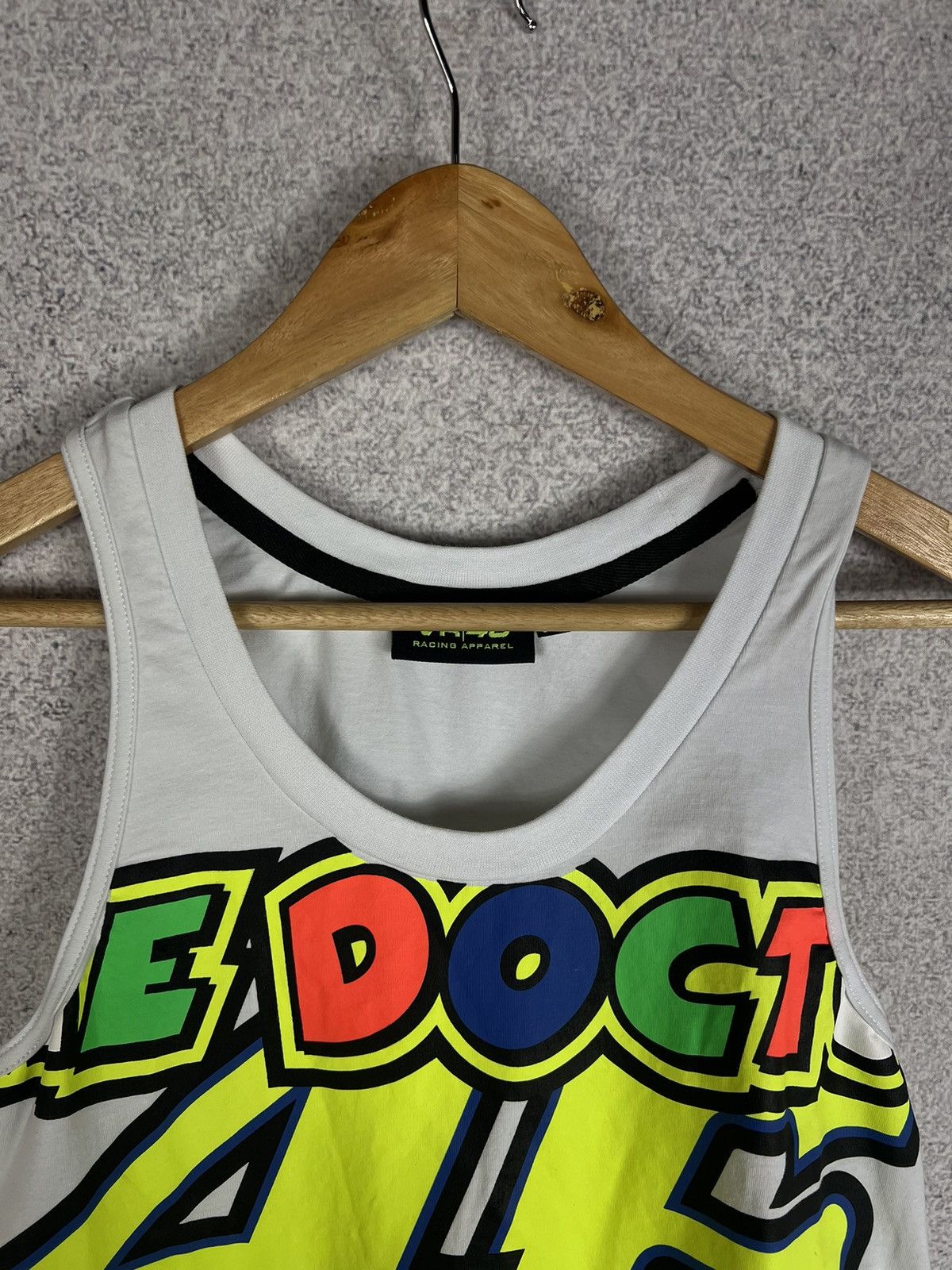 Formula 1 Vintage Valentino Rossi VR46 Tank Top Moto Racing Tee Size US S / EU 44-46 / 1 - 4 Thumbnail