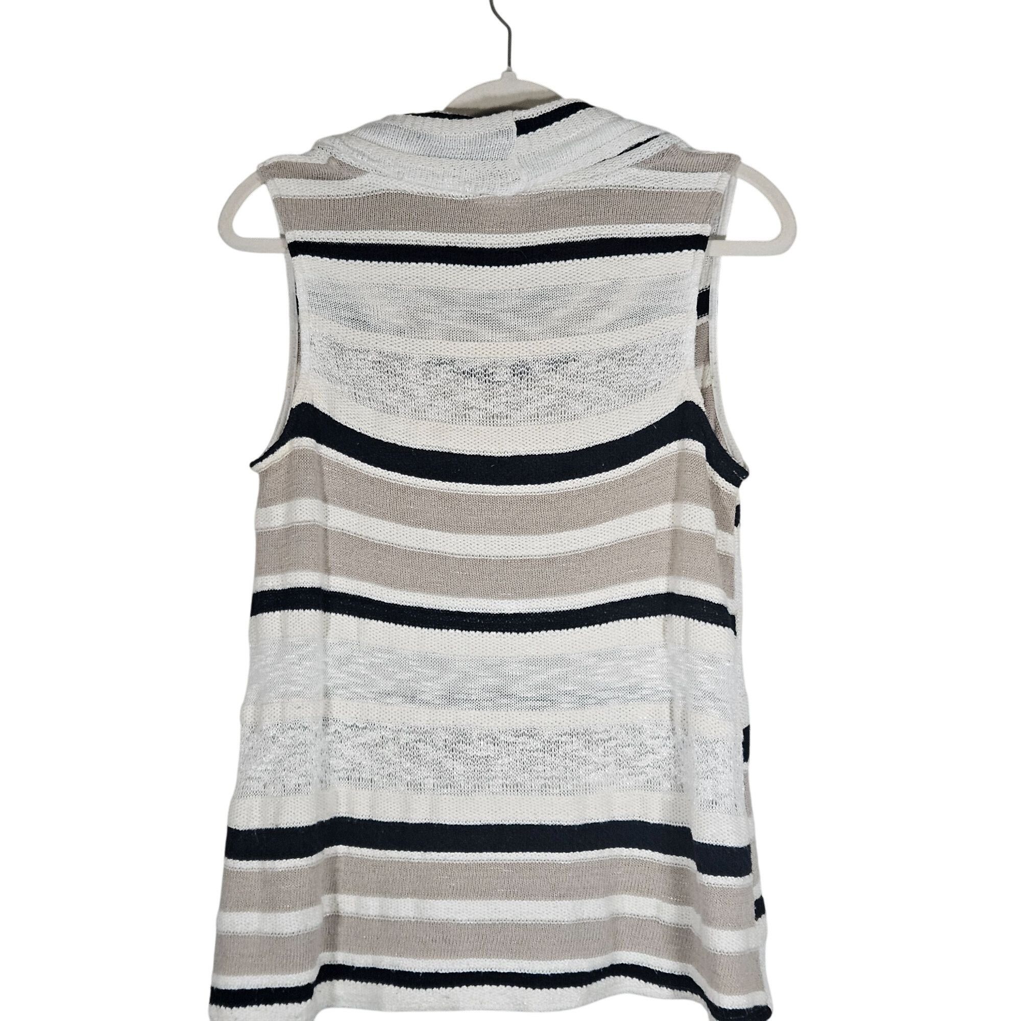 Other Dolan Women’s Striped Cowl Neck Sweater Top S – Coastal Acad Size S / US 4 / IT 40 - 3 Thumbnail