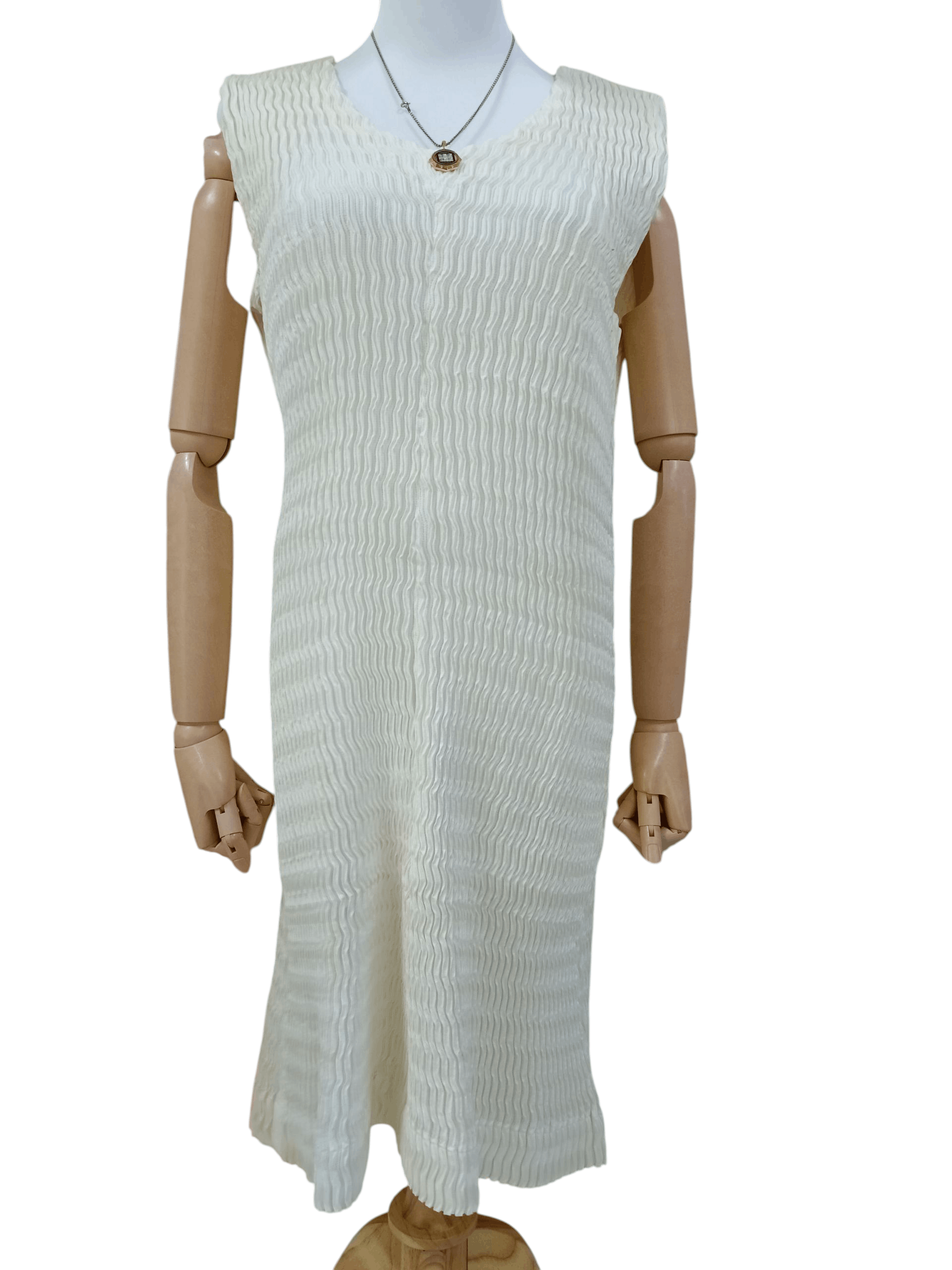 Pleats Please Issey Miyake ISSEY MIYAKE PLEATS MID DRESS(SIZE 2) Size M / US 6-8 / IT 42-44 - 1 Thumbnail