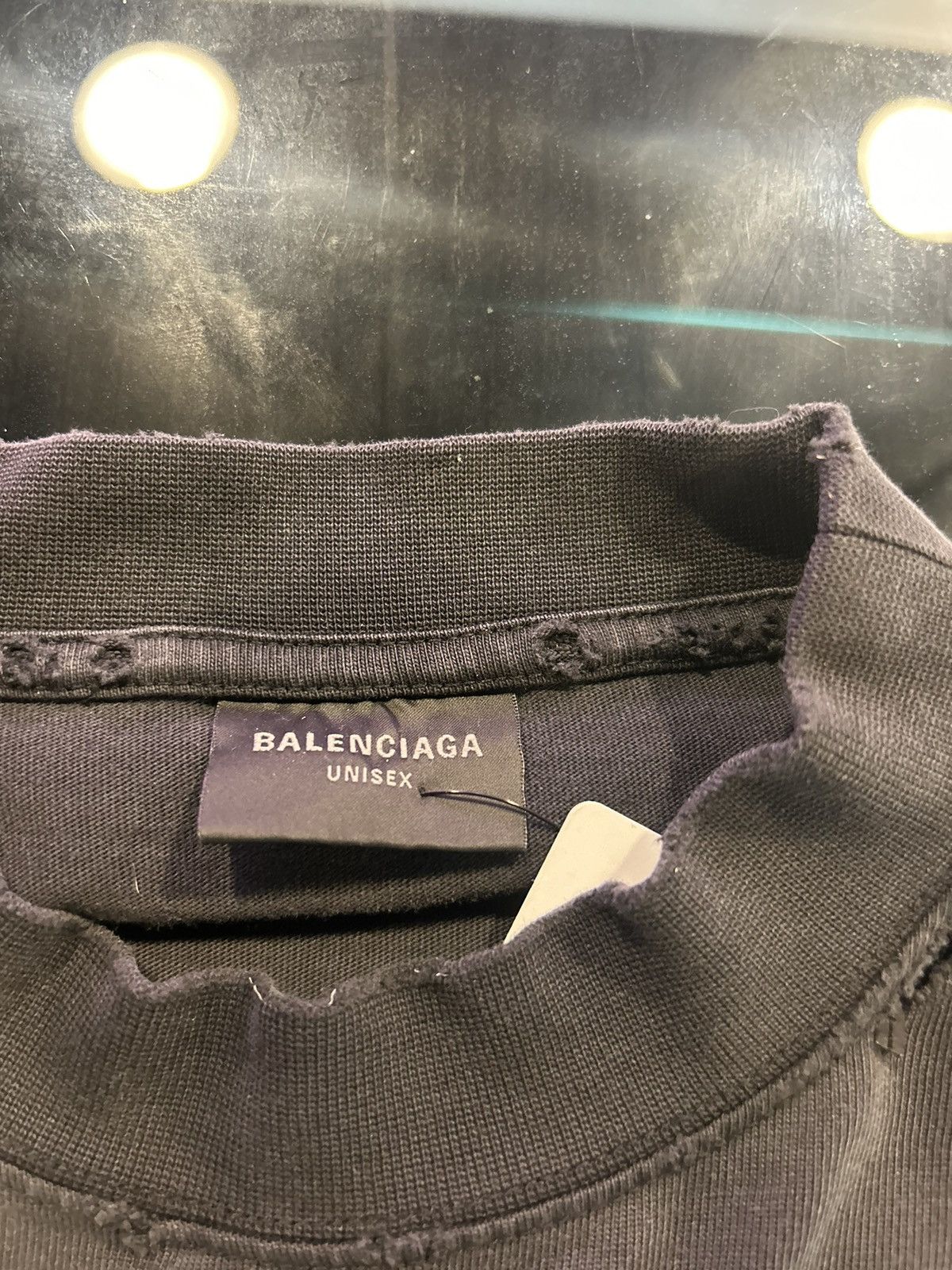 Balenciaga Gray balenciaga wavy logo Size US L / EU 52-54 / 3 - 2 Thumbnail