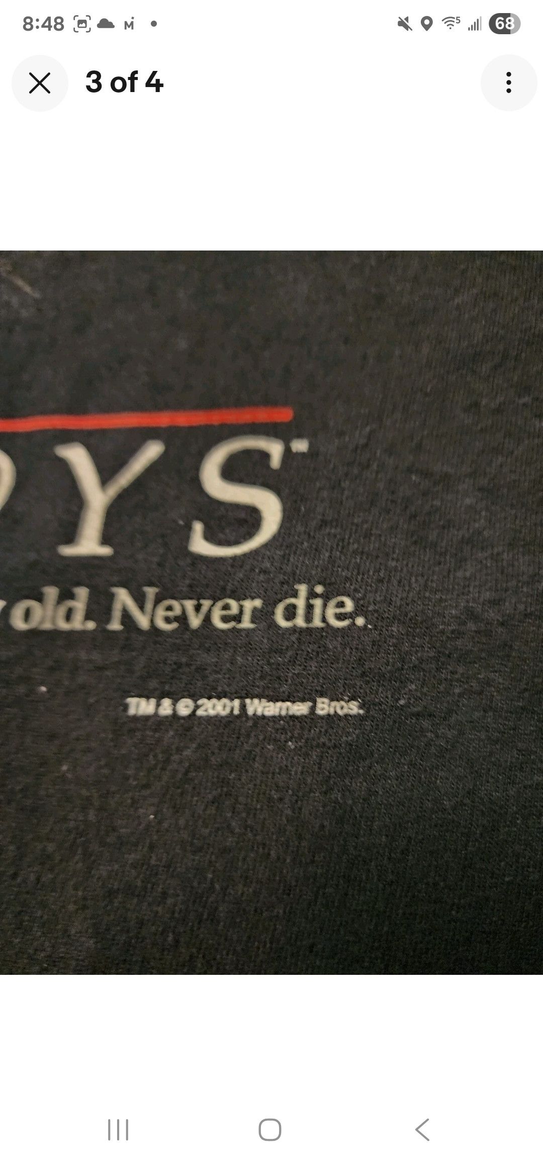 Fruit Of The Loom Vintage The Lost Boys Movie Promo T-Shirt XL Horror 2001 Y2k Size US XL / EU 56 / 4 - 3 Thumbnail