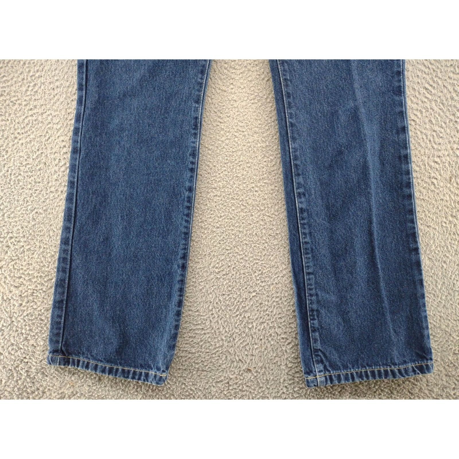 Tommy Hilfiger TOMMY HILFIGER Tommy Jeans Straight Leg Dark Junior Women’s Size 7 Jeans Denim Blue 90s Vintage Female Mens Girls Boys Not applicable Size 28" / US 6 / IT 42 - 3 Thumbnail