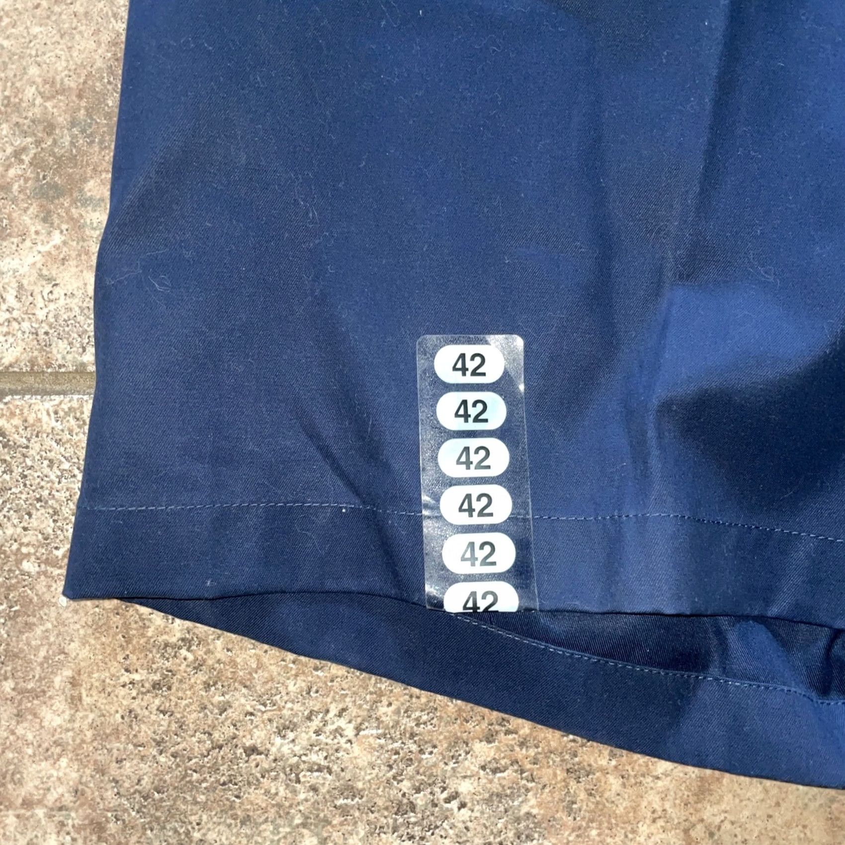 Vintage Greg Norman Shorts Navy Blue Mens 42 Chino NWT Size US 42 / EU 58 - 2 Thumbnail