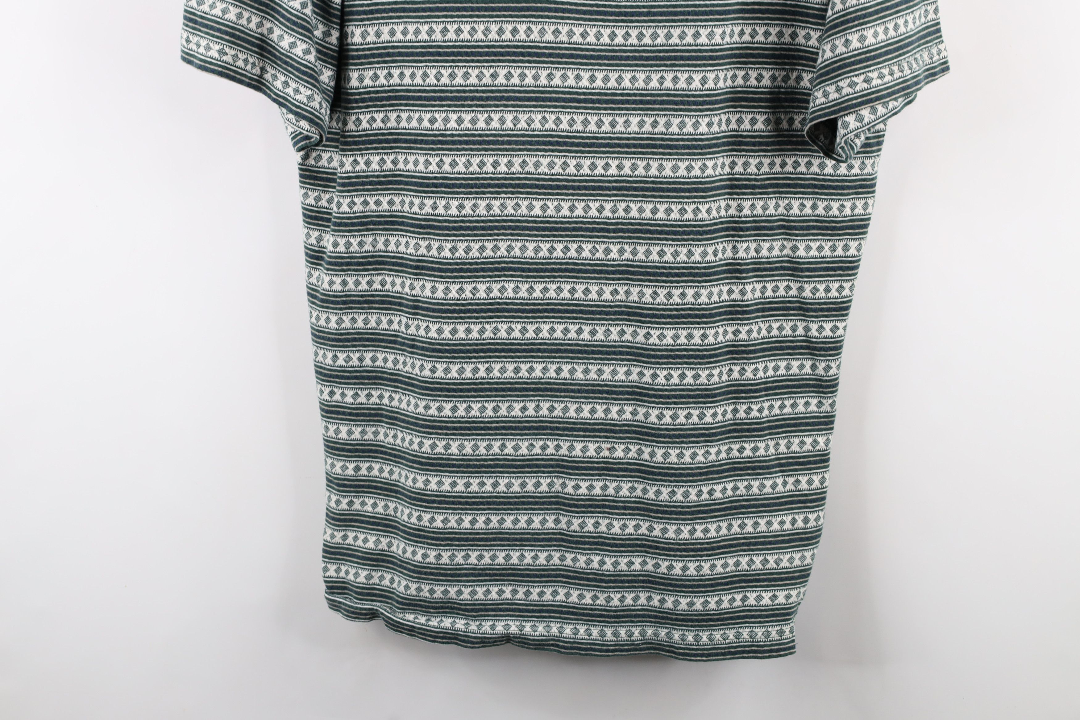 Vintage Vintage 90s Streetwear Knit Short Sleeve Henley T-Shirt Size US L / EU 52-54 / 3 - 3 Thumbnail
