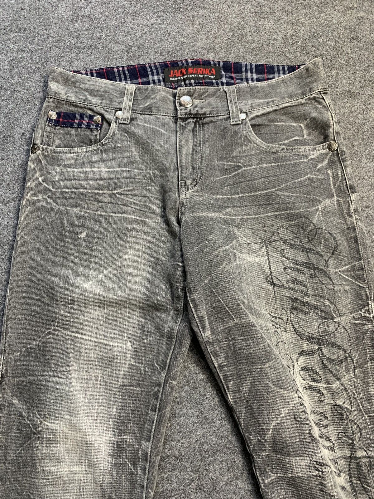 If Six Was Nine Lace up jackserika pant vkei style japanese brand Size US 34 / EU 50 - 7 Thumbnail