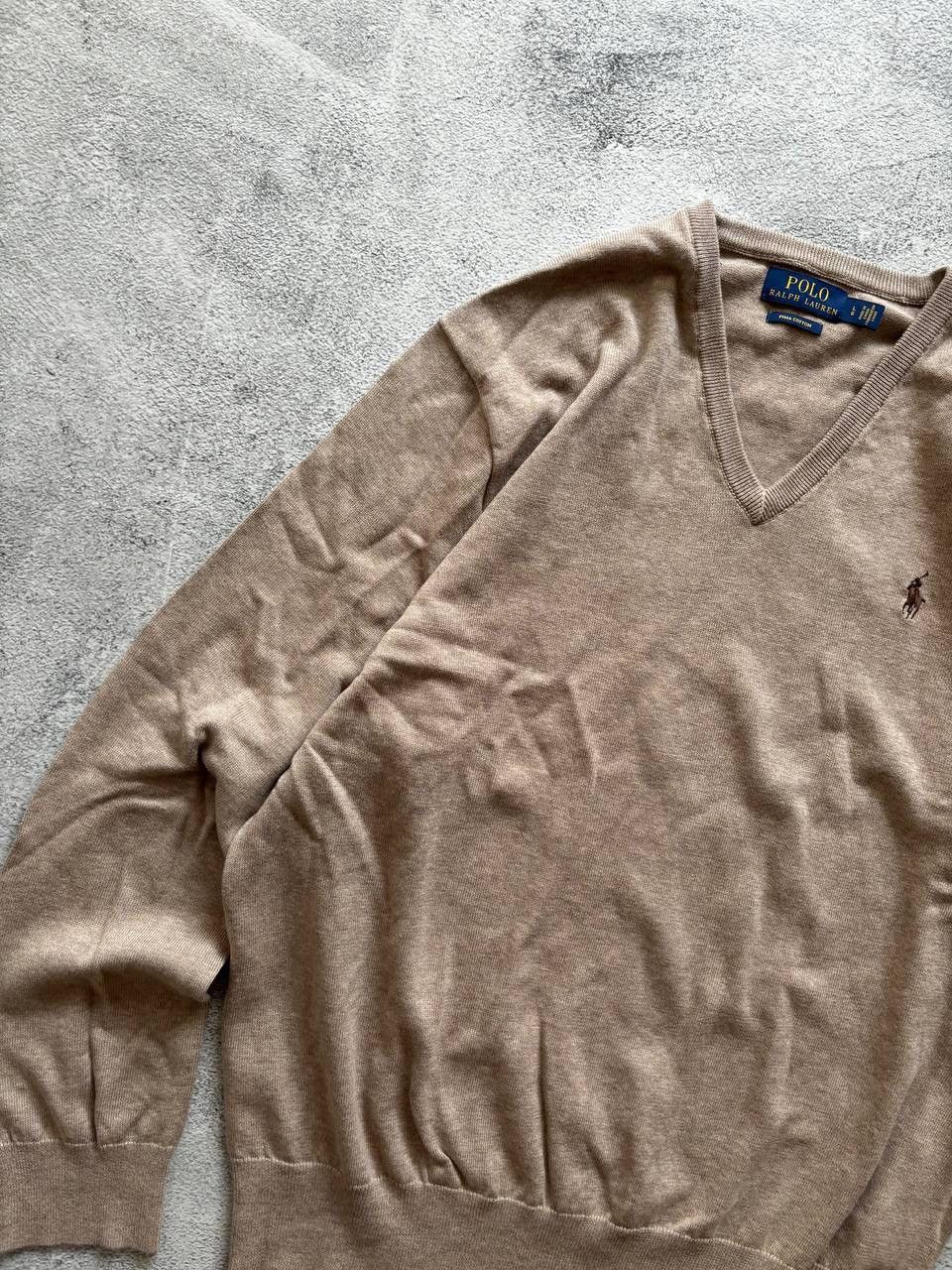 Polo Ralph Lauren × Vintage Polo Ralph Lauren vintage distressed sweater Size US L / EU 52-54 / 3 - 4 Thumbnail