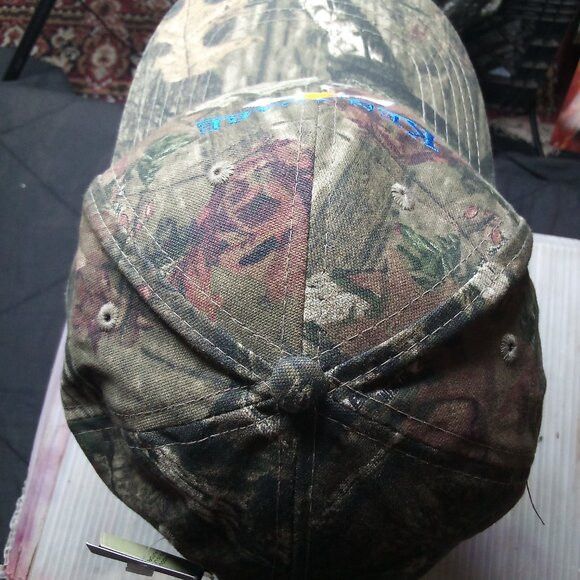 Chevrolet × Mossy Oaks NWT Mossy Oak Ken Ware Chevrolet Camouflage Snap Hat Cap Size ONE SIZE - 5 Thumbnail