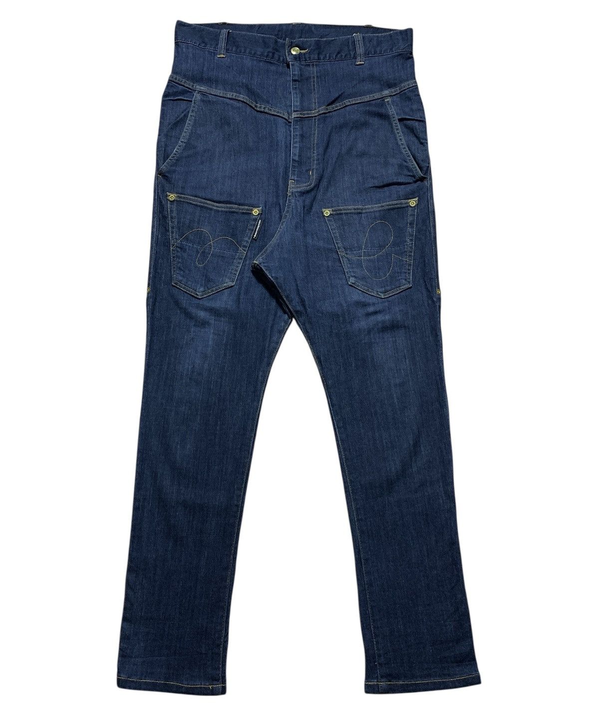 Issey Miyake Vintage Mercibeaucoup Issey Miyake Drop Crotch Pants Size US 33 - 1 Thumbnail