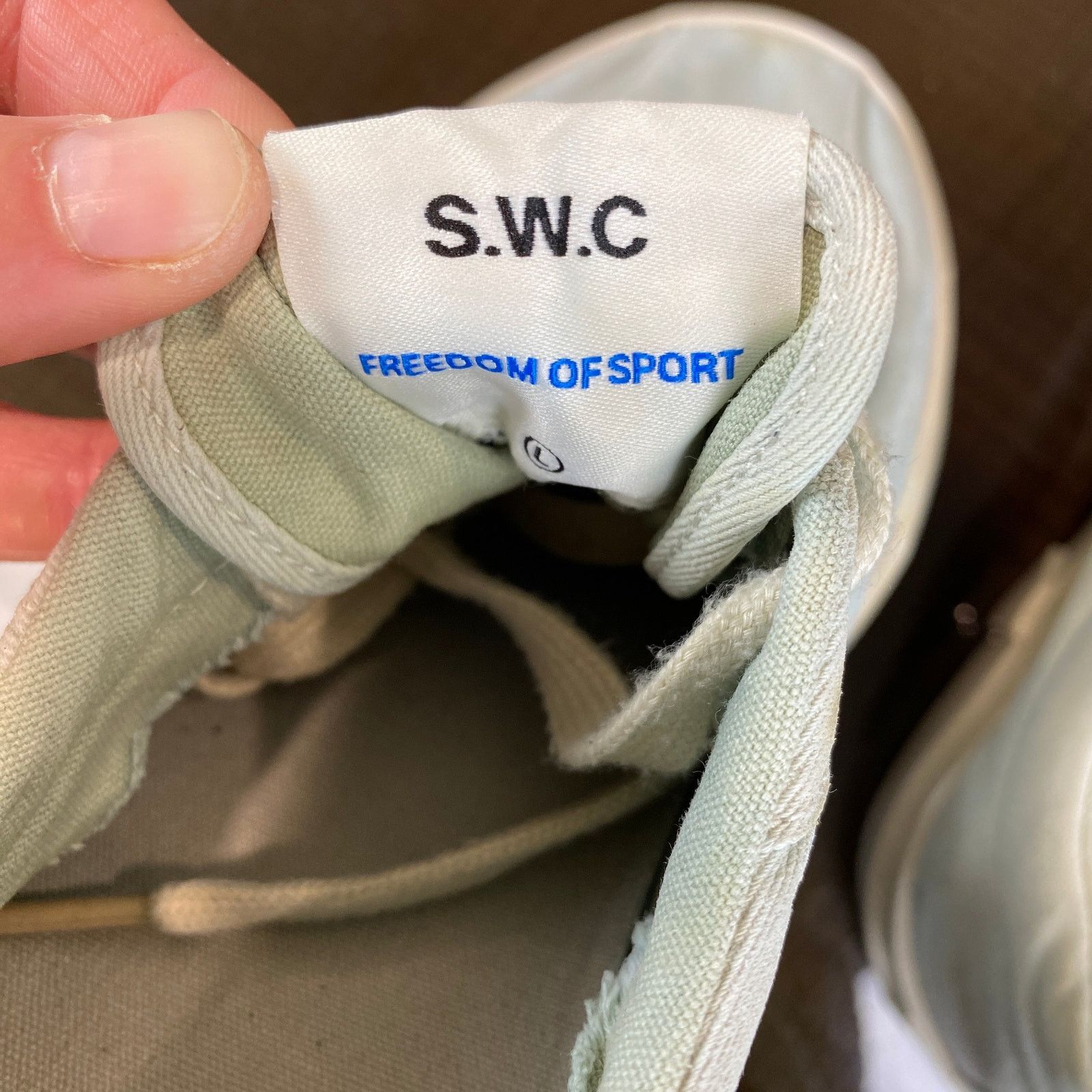 Stepney Workers Club Stepney Workers Club SWC Dellow Canvas Sneakers Shoes 42/ 9 Size US 9 / EU 42 - 8 Thumbnail