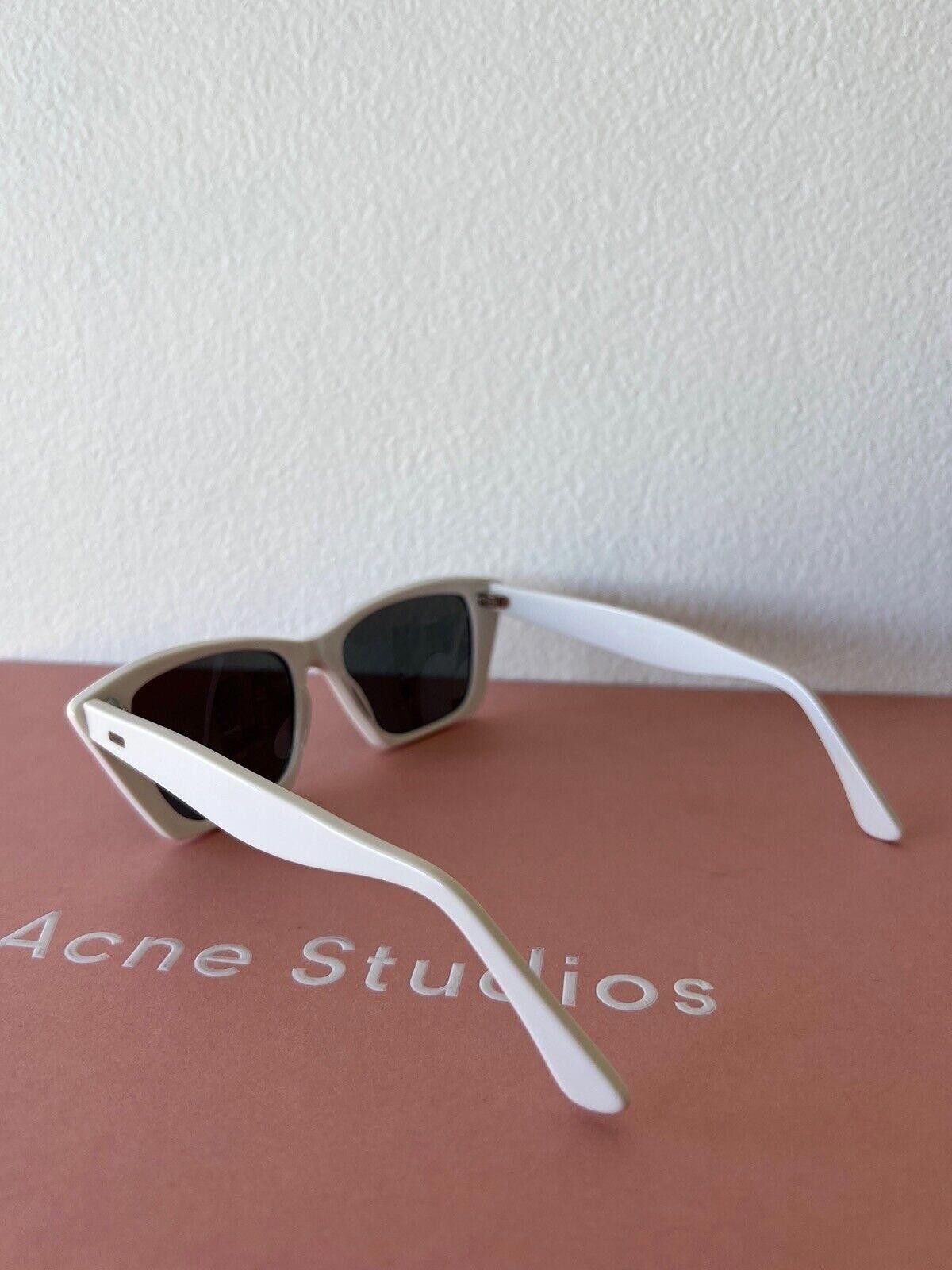 Acne Studios New Acne Studios sunglasses glasses white cat eye ingrid Size ONE SIZE - 4 Thumbnail