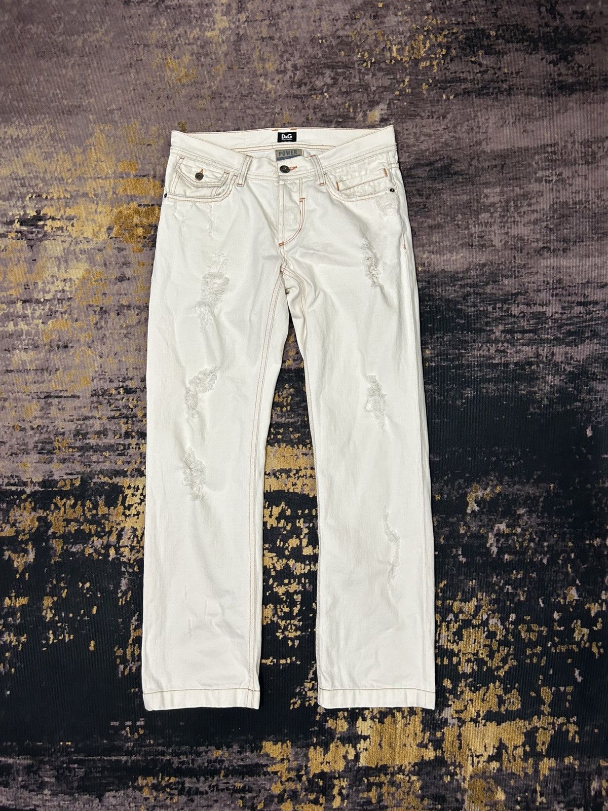 Dolce & Gabbana Dolce & Gabana Rippert Jeans 29x31 Size US 29 - 1 Thumbnail