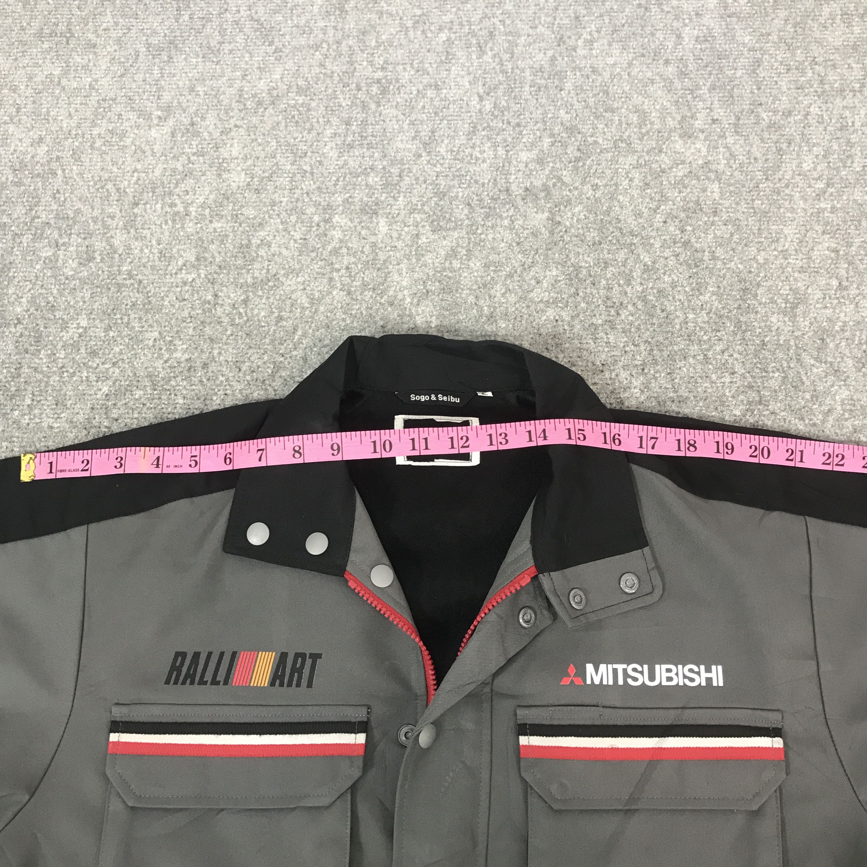 Japanese Brand Vtg Mitsubishi ralliart Racing Work Custom jacket K69B11 Size US L / EU 52-54 / 3 - 6 Thumbnail