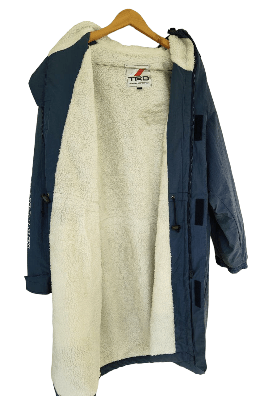 Other TRD Toyota Faded Fleece Jacket Size US XL / EU 56 / 4 - 3 Thumbnail