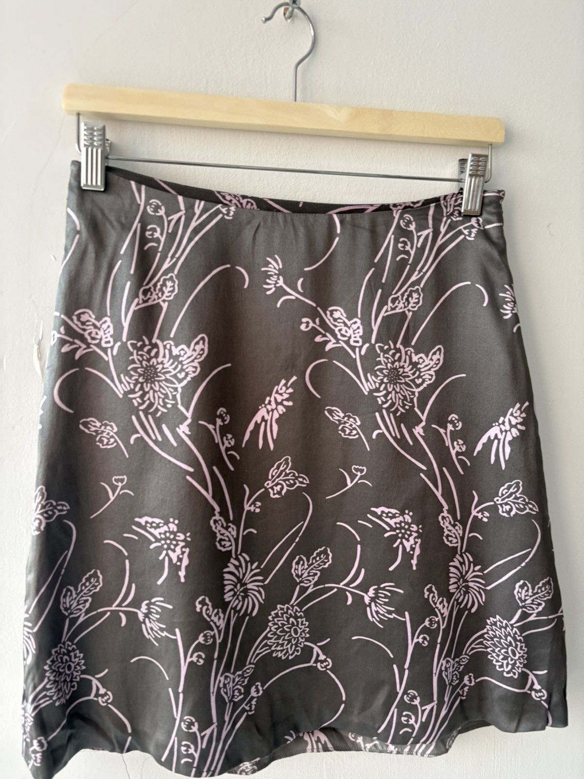 Vintage Network silk skirt Size 24" / US 00 / IT 34 - 6 Thumbnail